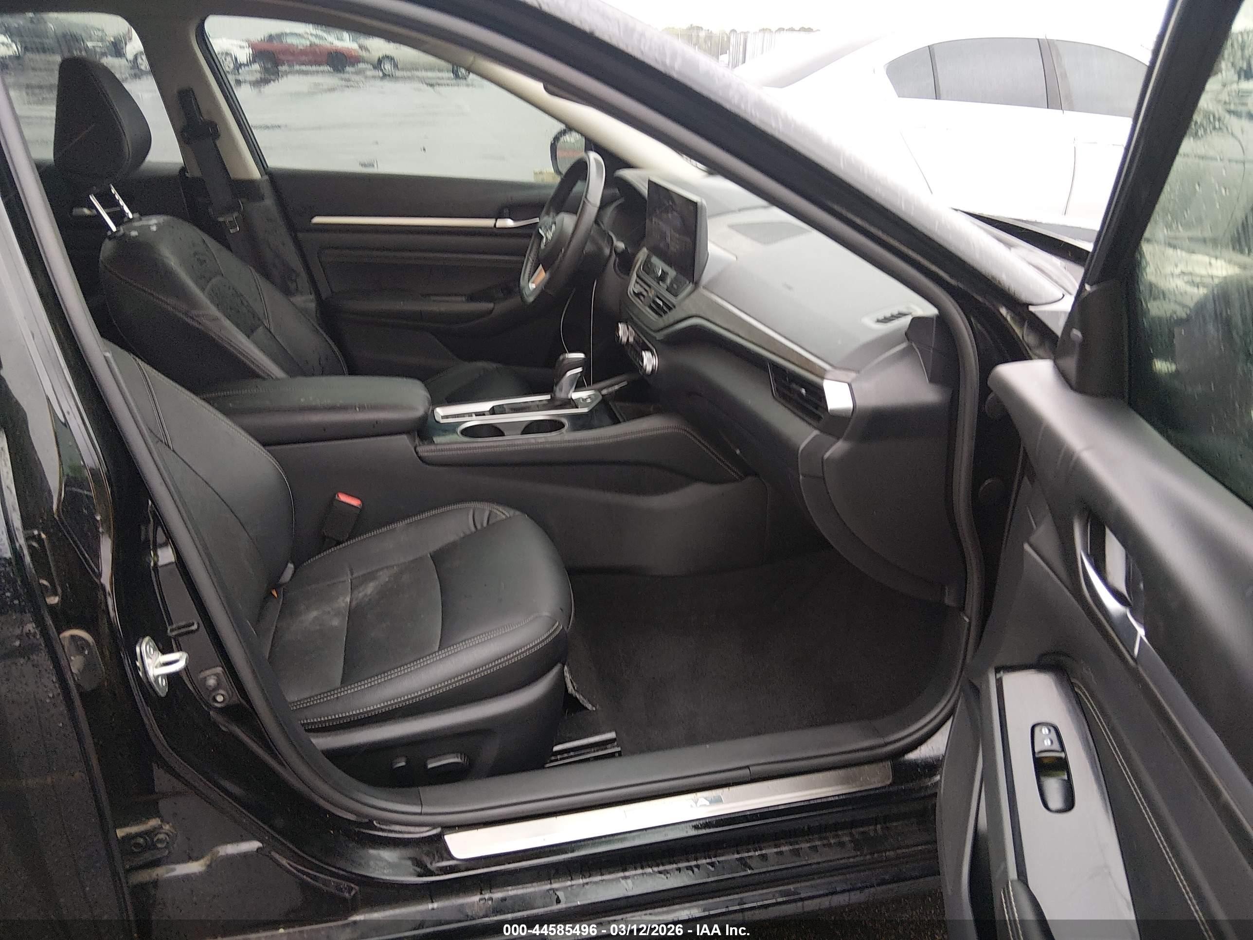 2023 Nissan Altima Sl Fwd Черный vin: 1N4BL4EV8PN302070