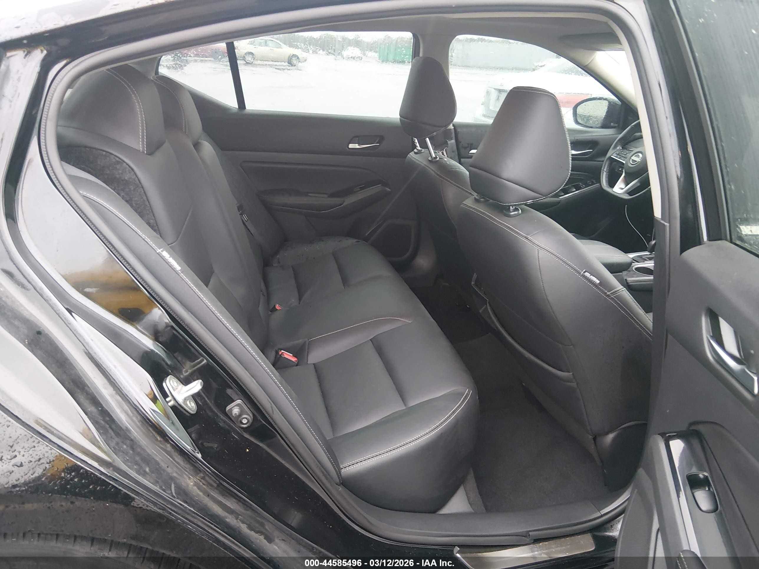 2023 Nissan Altima Sl Fwd Черный vin: 1N4BL4EV8PN302070