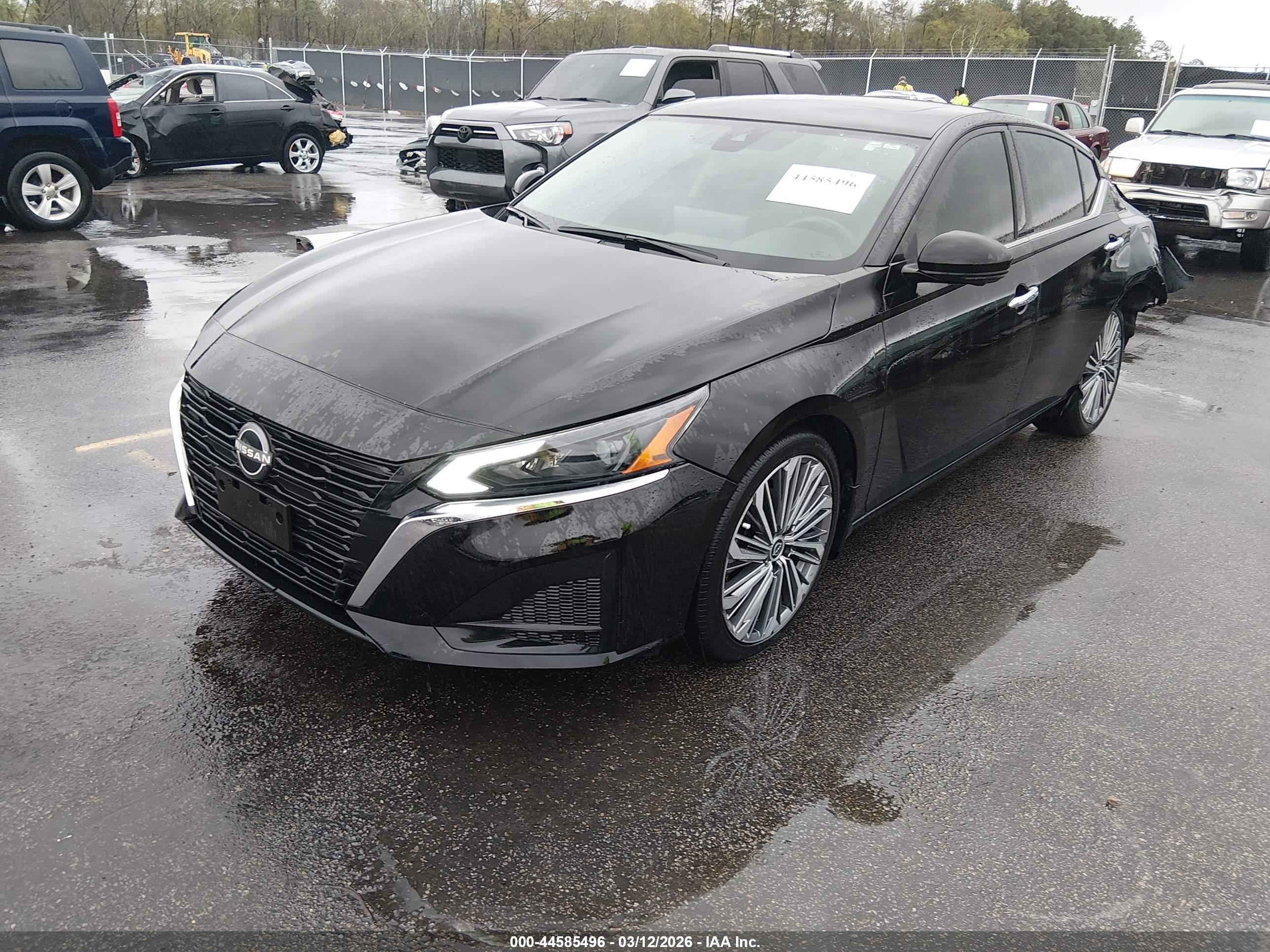 2023 Nissan Altima Sl Fwd Черный vin: 1N4BL4EV8PN302070