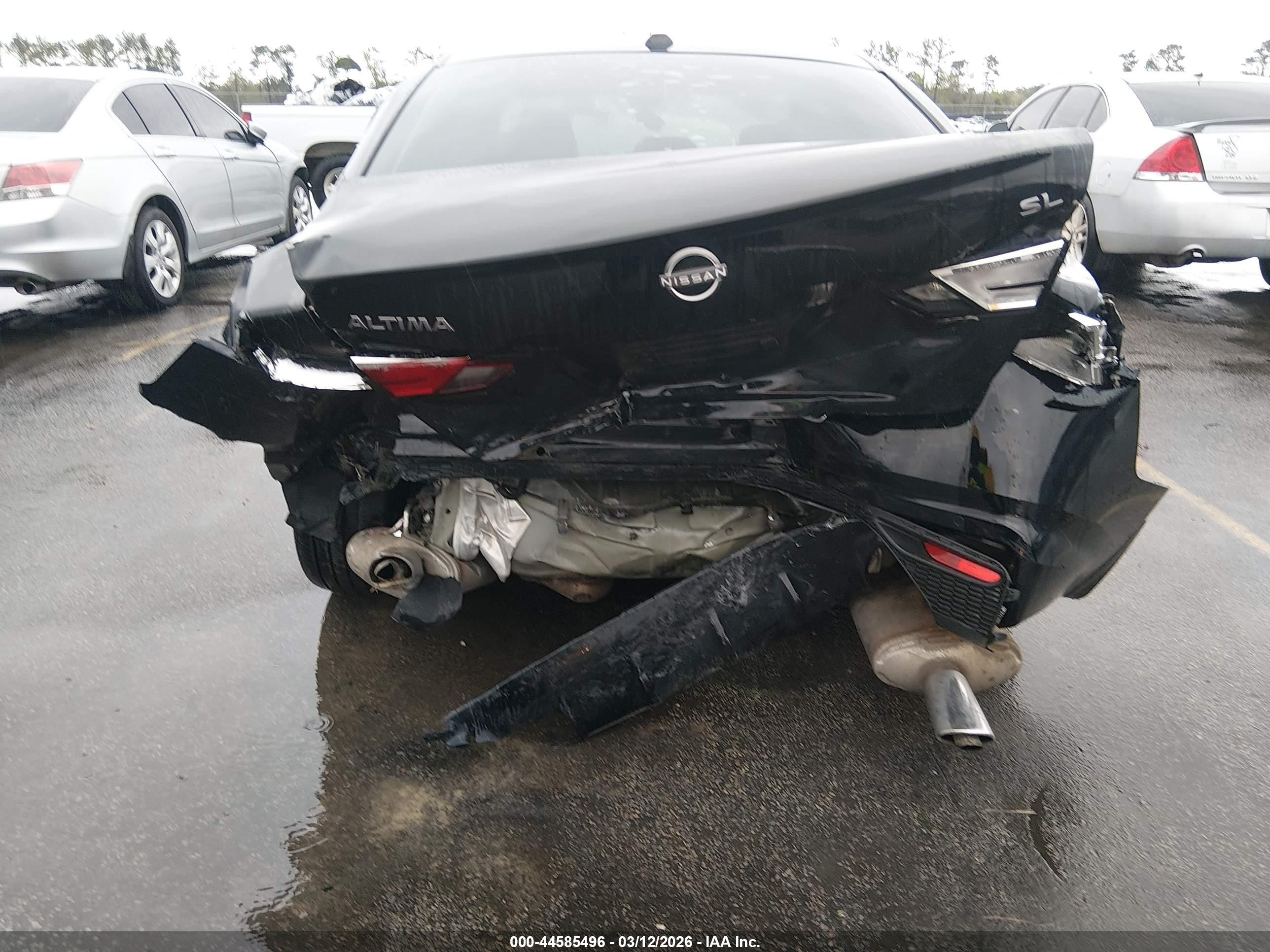 2023 Nissan Altima Sl Fwd Черный vin: 1N4BL4EV8PN302070