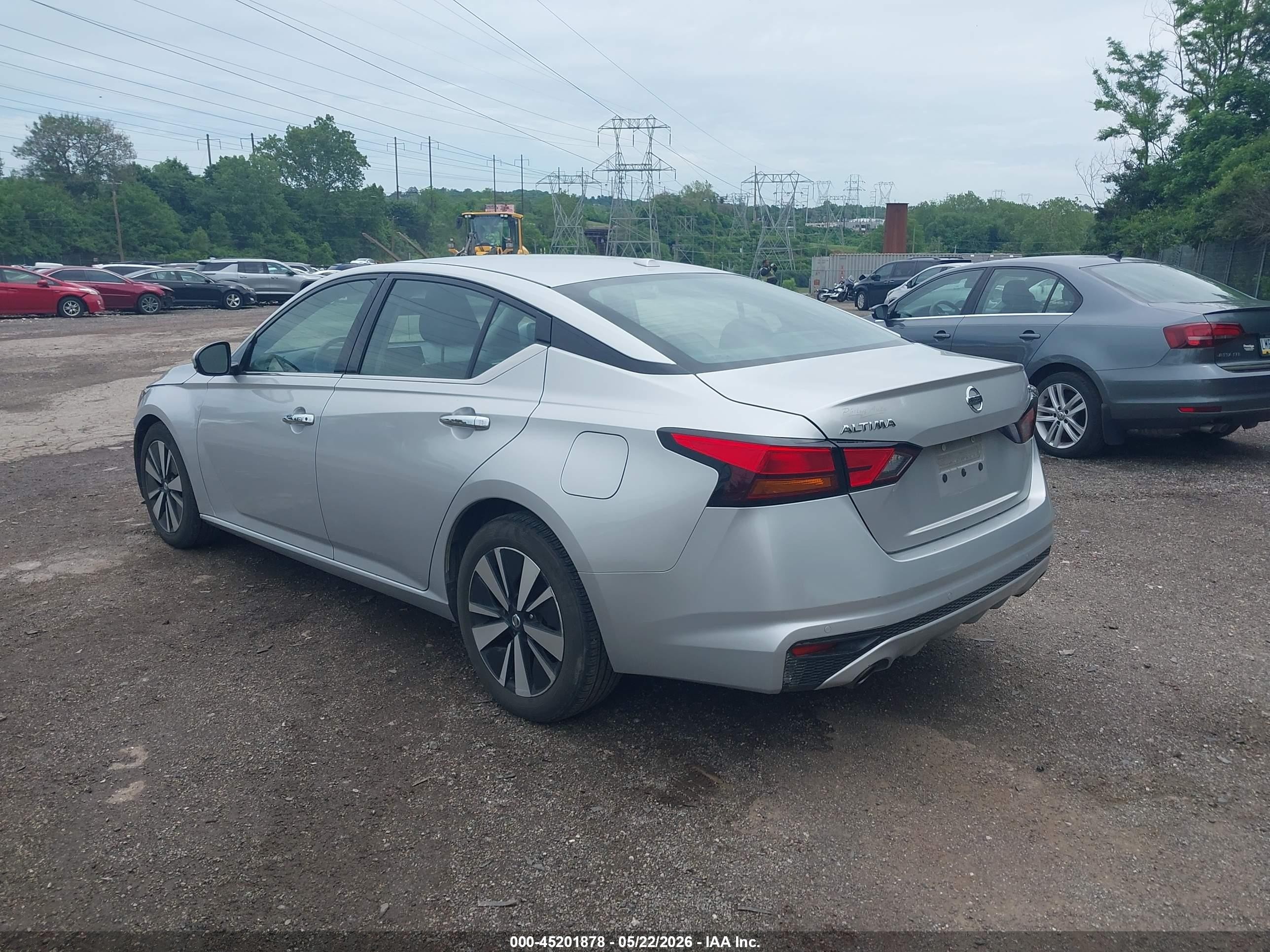 2019 Nissan Altima 2.5 Sl Серебряный vin: 1N4BL4EV9KC222989