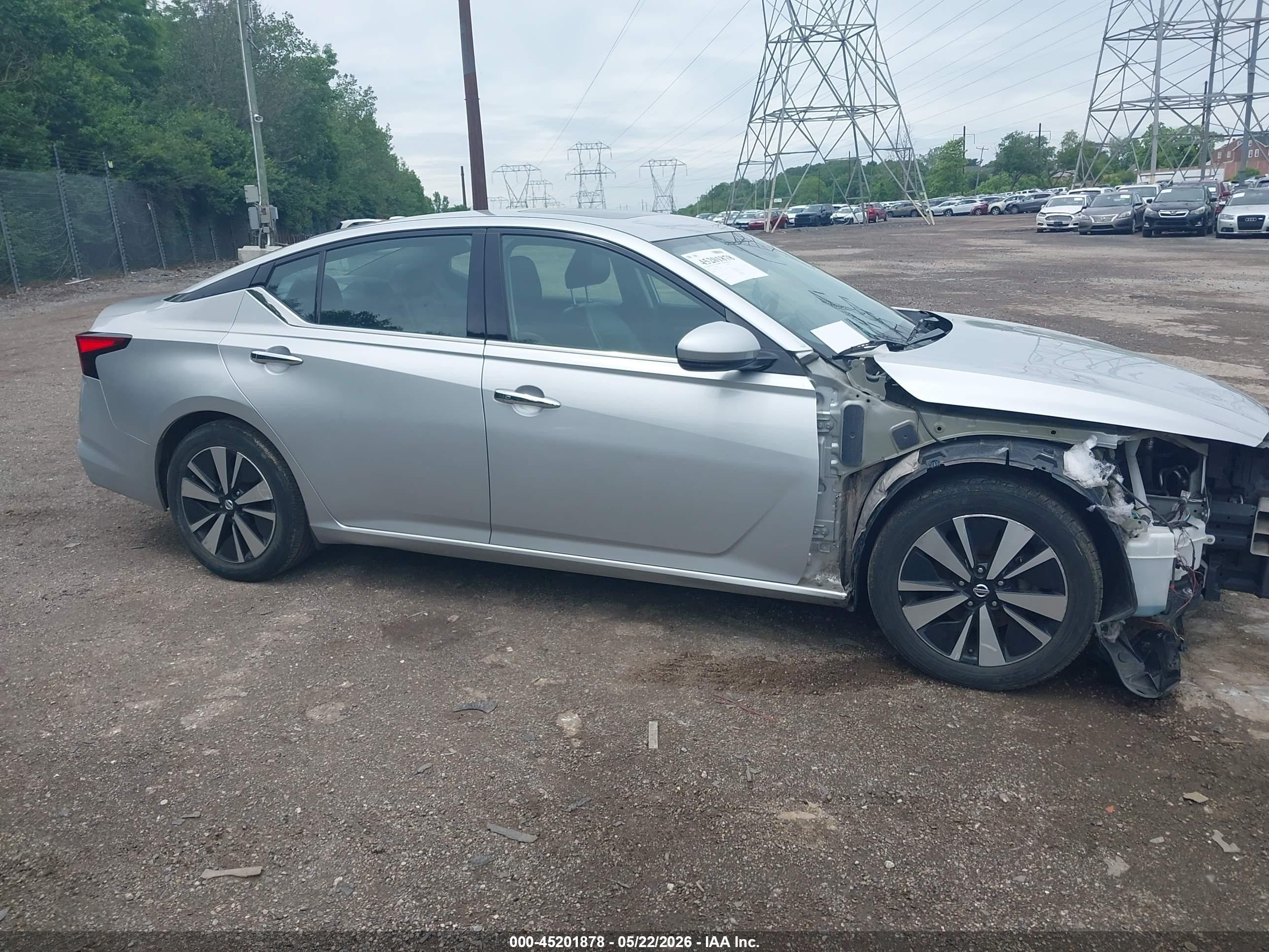 2019 Nissan Altima 2.5 Sl Серебряный vin: 1N4BL4EV9KC222989