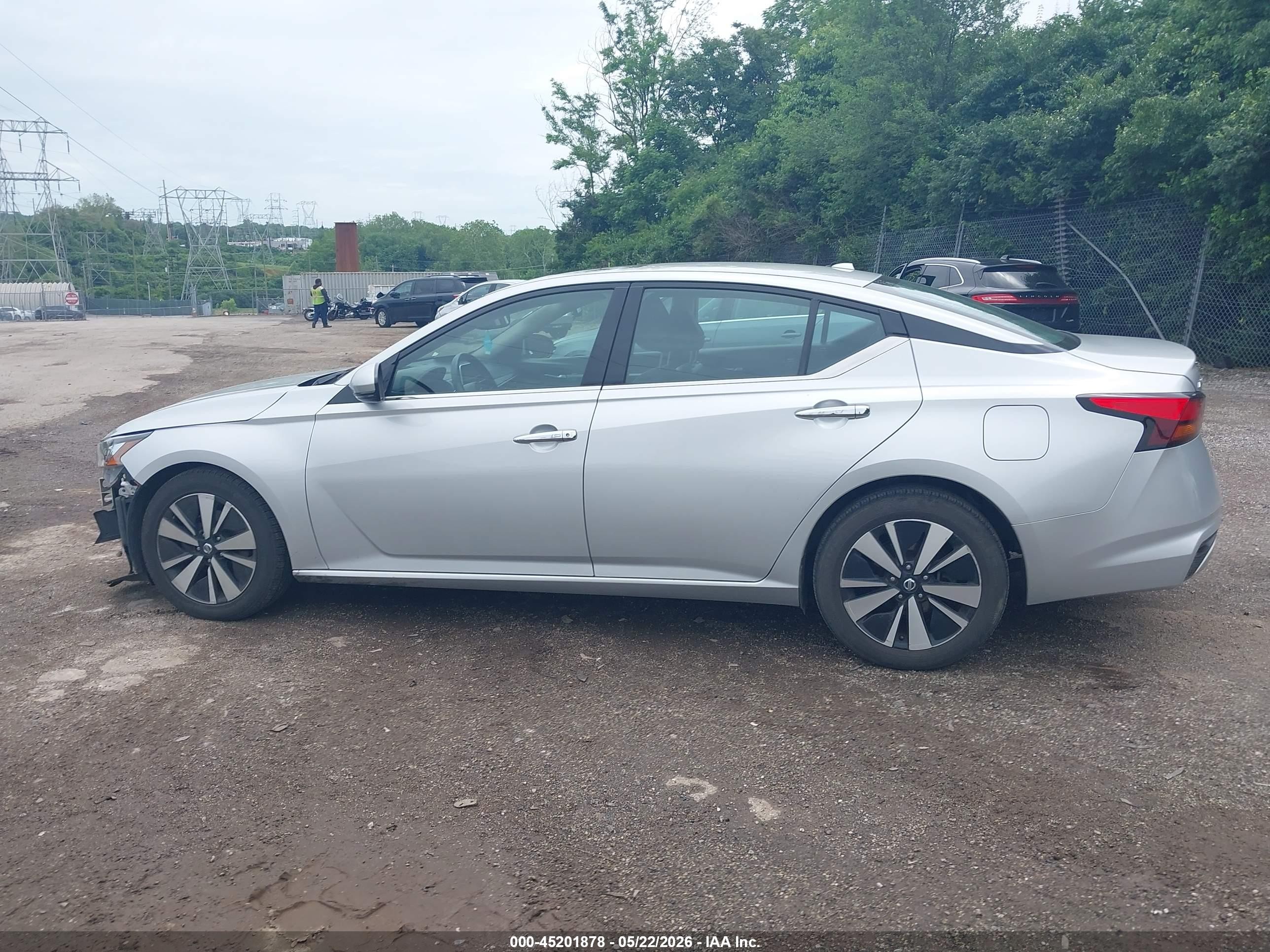 2019 Nissan Altima 2.5 Sl Серебряный vin: 1N4BL4EV9KC222989