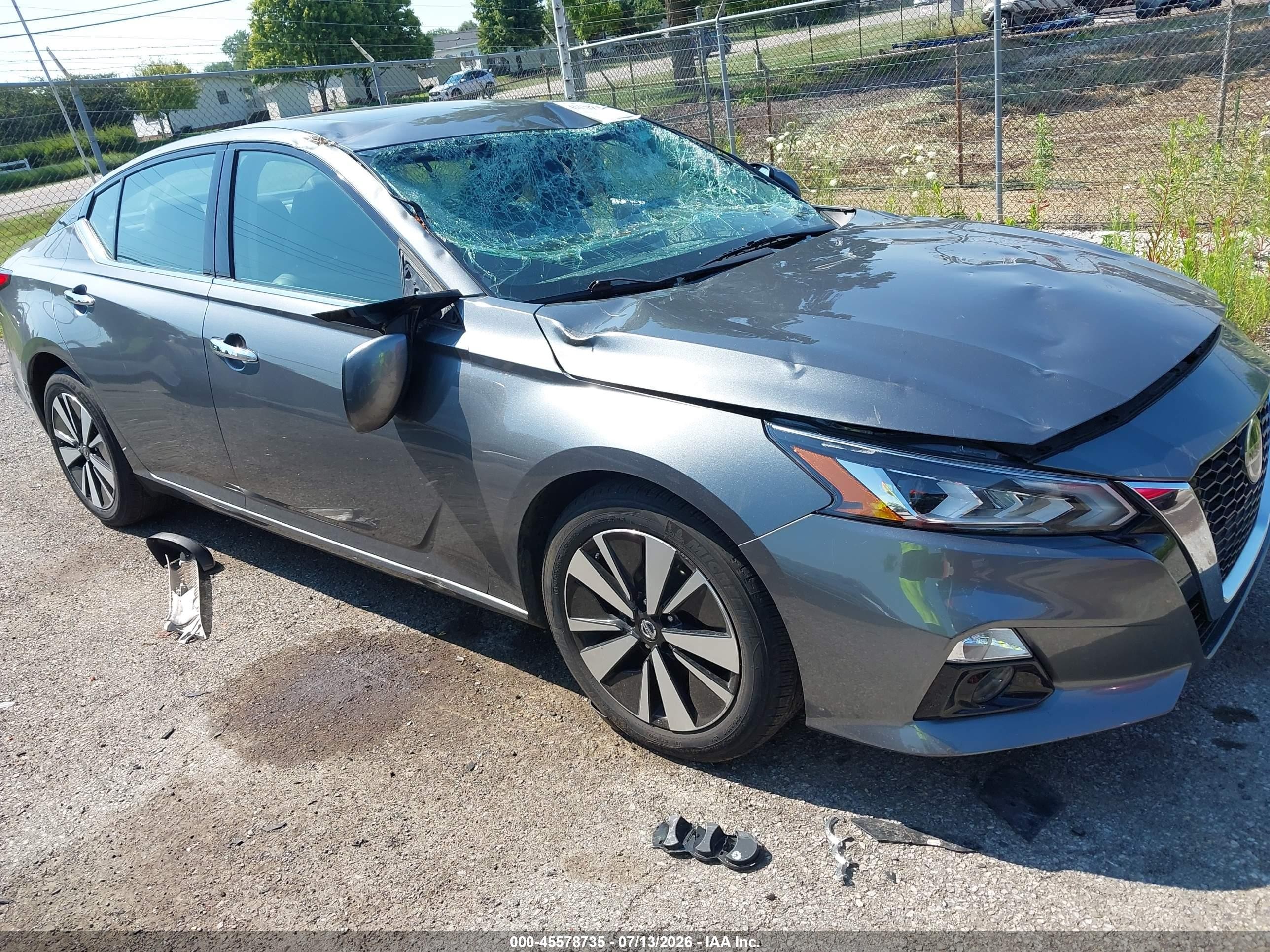 2019 Nissan Altima 2.5 Sl Silver vin: 1N4BL4EVXKC239932