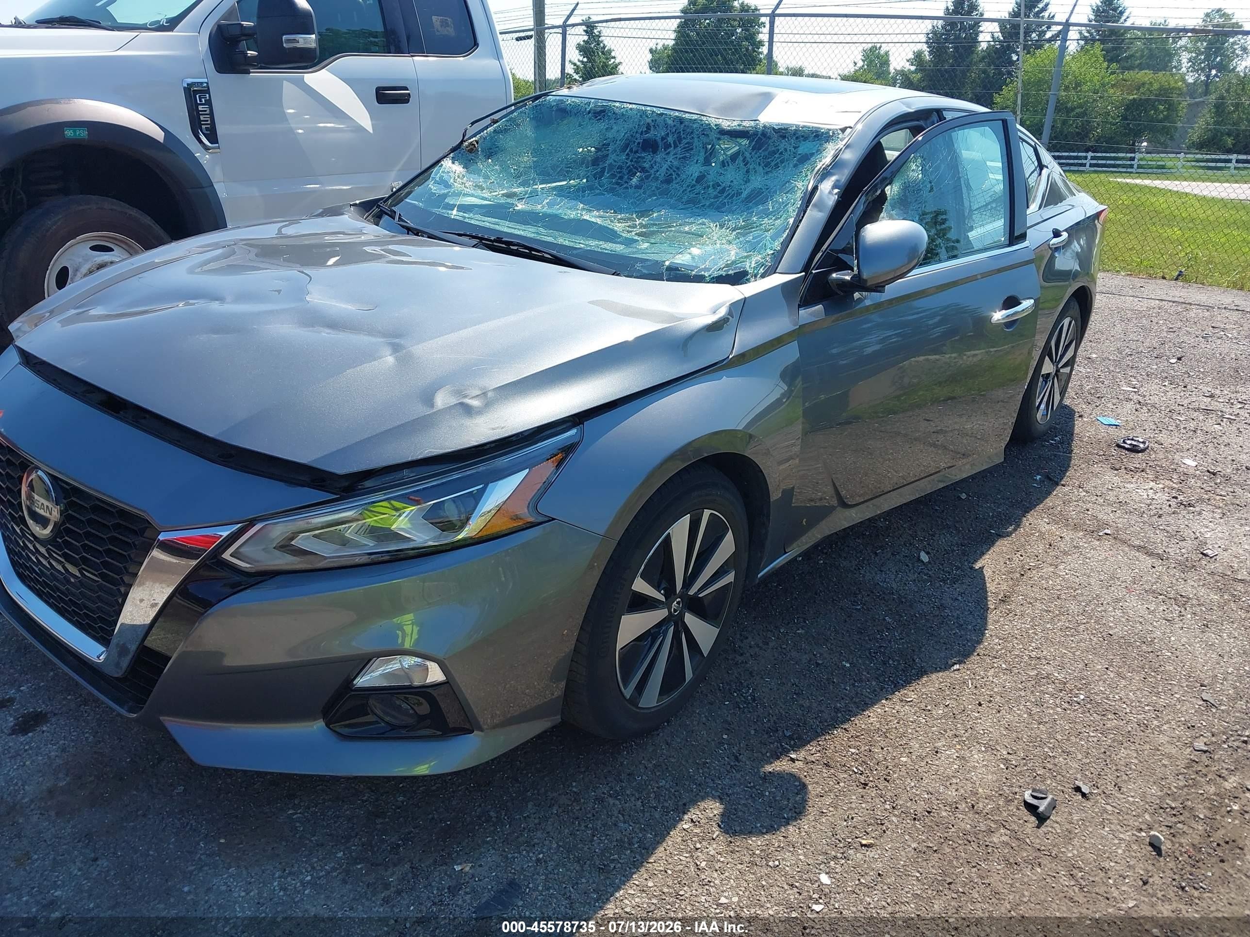 2019 Nissan Altima 2.5 Sl Silver vin: 1N4BL4EVXKC239932
