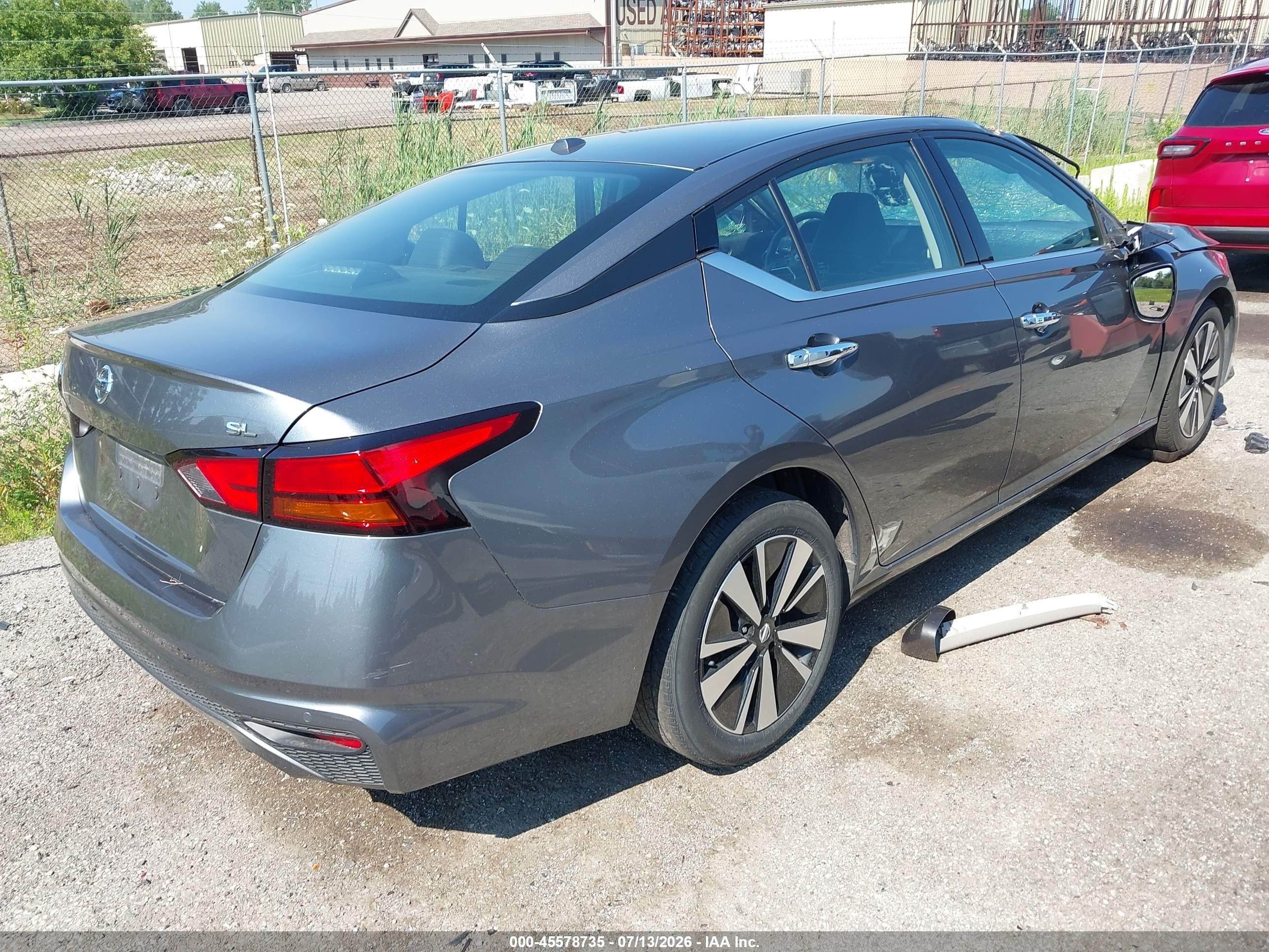 2019 Nissan Altima 2.5 Sl Silver vin: 1N4BL4EVXKC239932