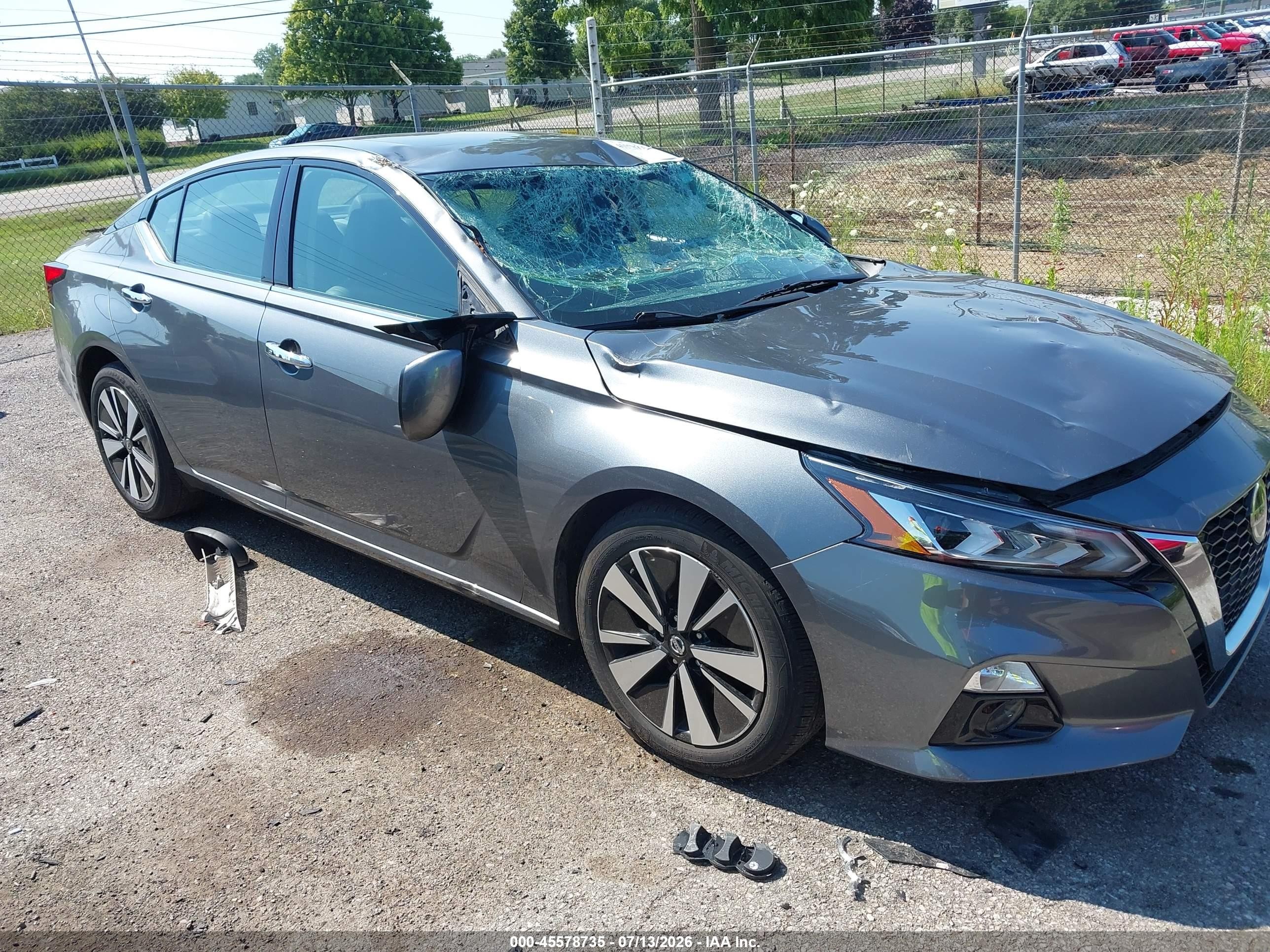 2019 Nissan Altima 2.5 Sl Silver vin: 1N4BL4EVXKC239932