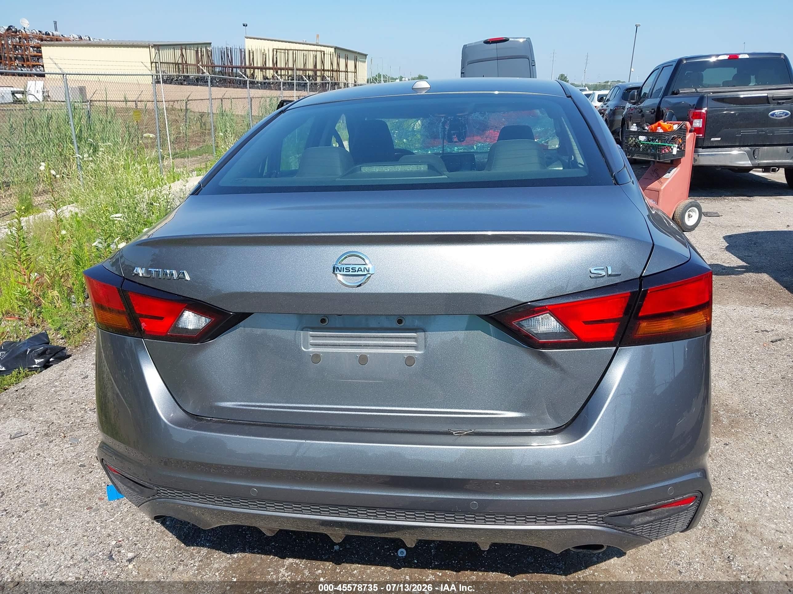 2019 Nissan Altima 2.5 Sl Silver vin: 1N4BL4EVXKC239932