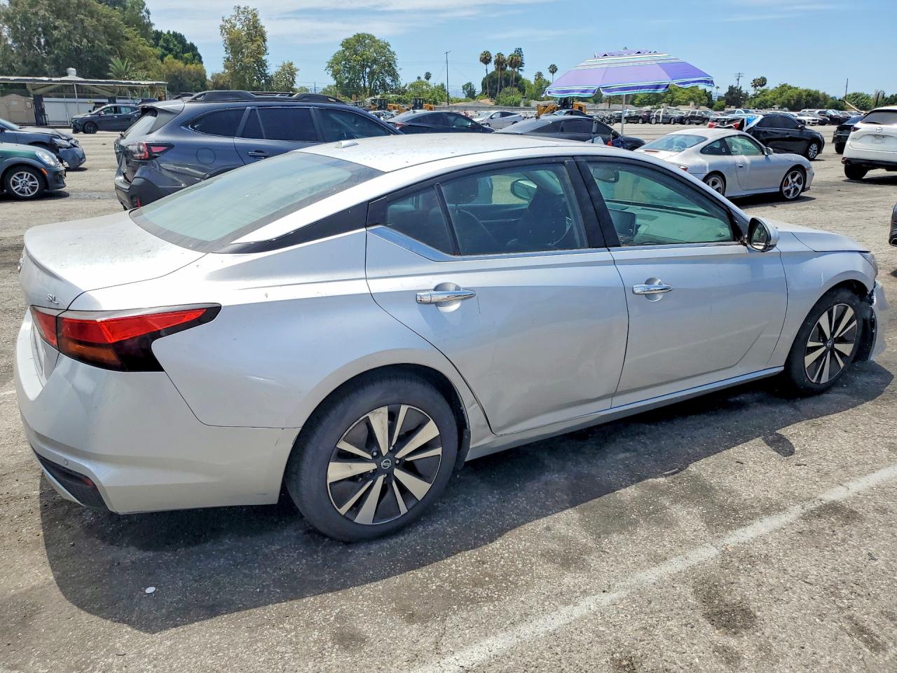 2019 Nissan Altima Sl Silver vin: 1N4BL4EVXKC256603