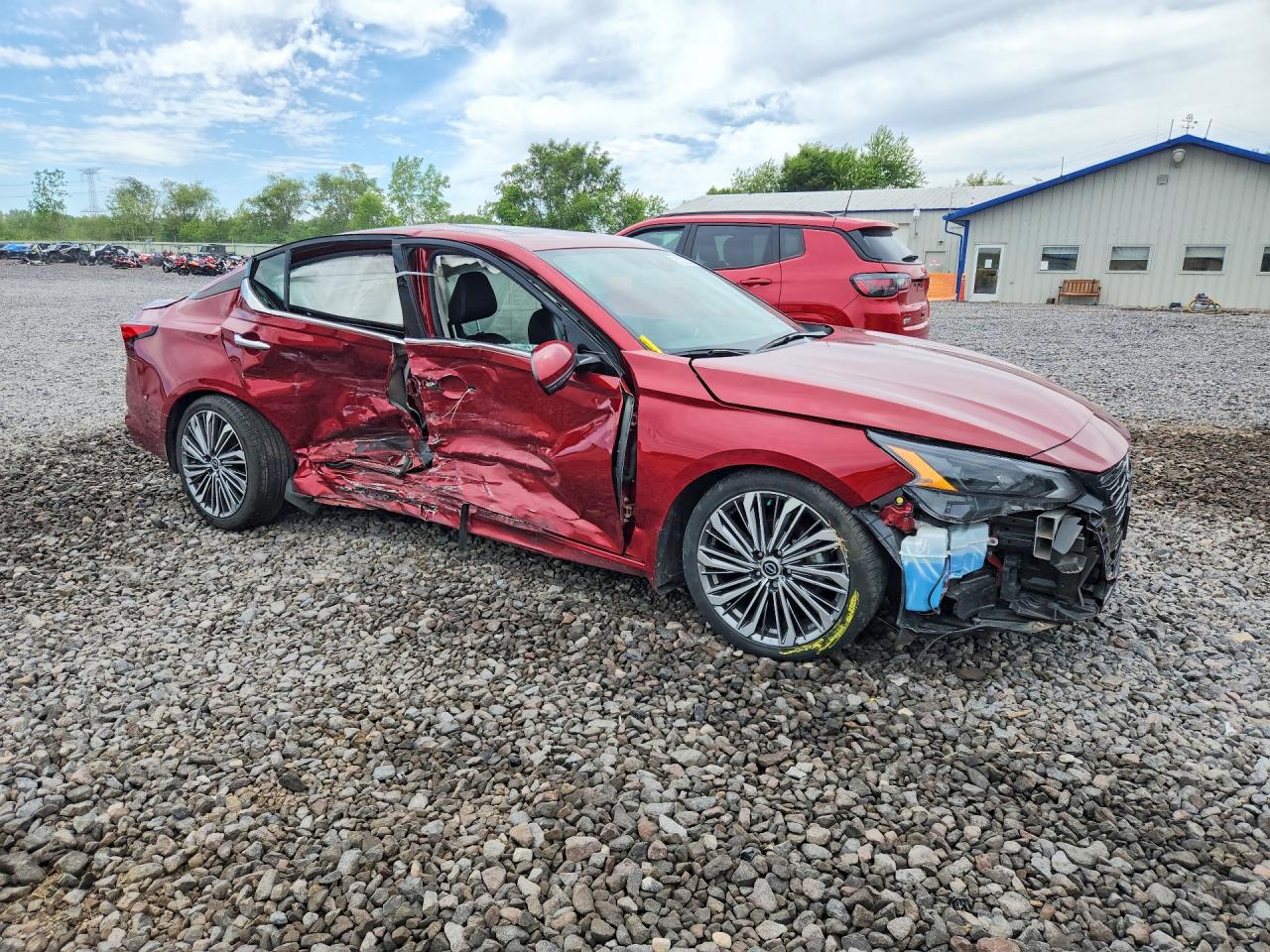 2023 Nissan Altima Sl Burgundy vin: 1N4BL4EVXPN425143