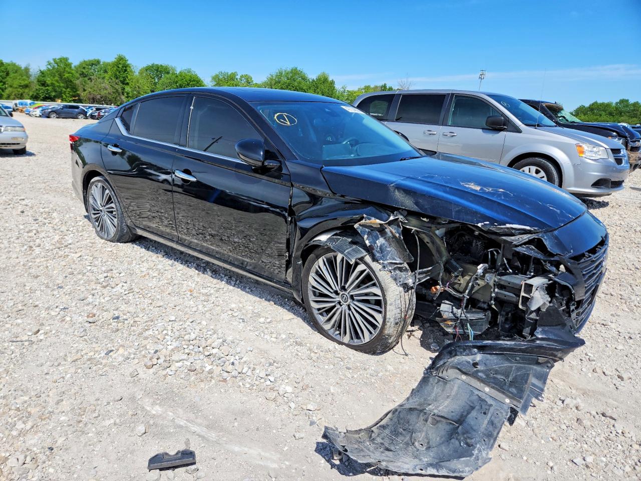 2024 Nissan Altima 2.5 Sl Black vin: 1N4BL4EVXRN428742