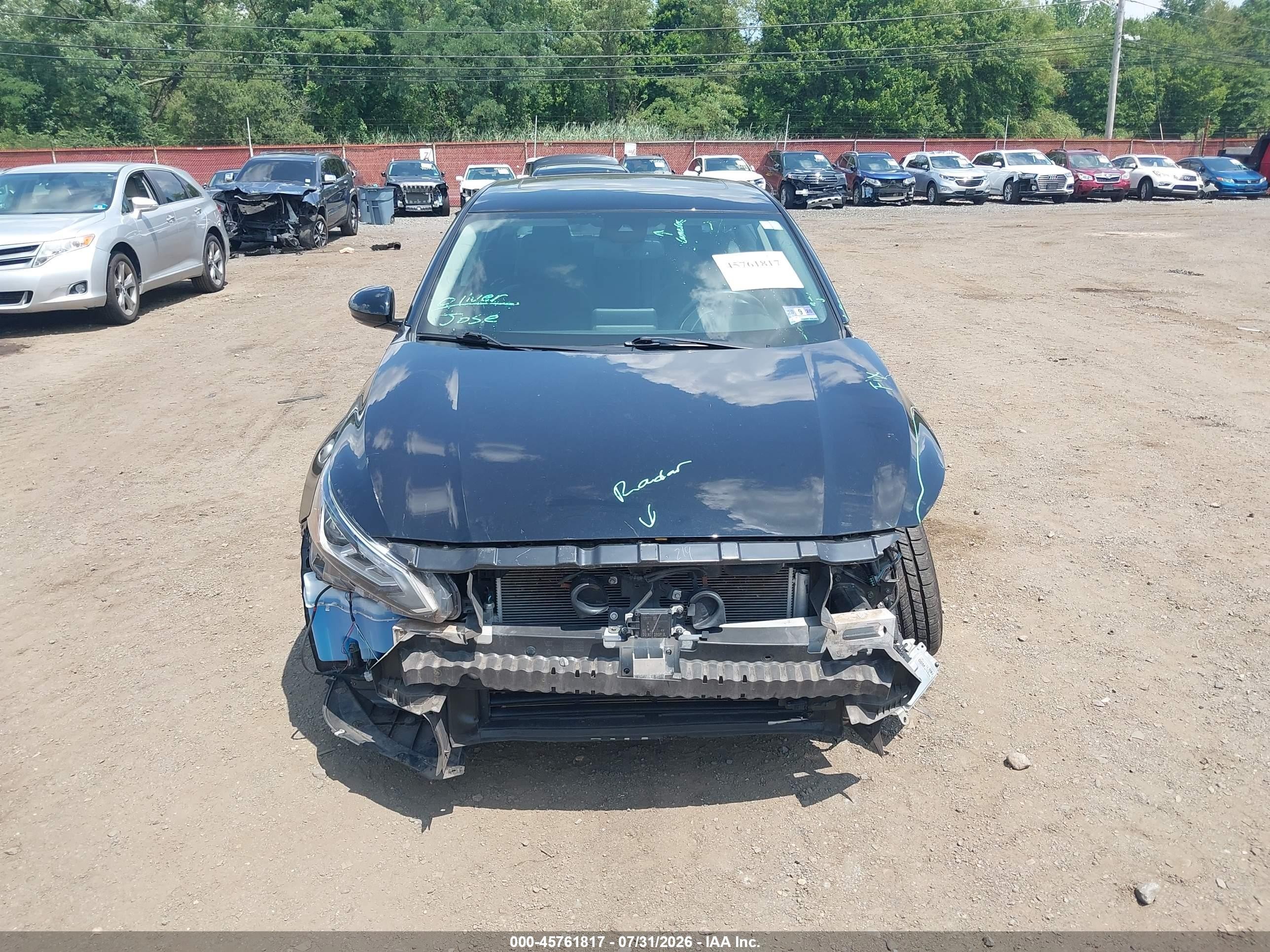 2019 Nissan Altima 2.5 Sl Black vin: 1N4BL4EW0KC256487