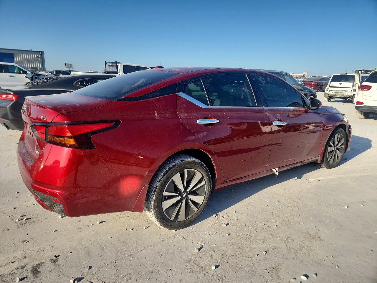 2019 Nissan Altima Sl Красный vin: 1N4BL4EW1KC132549