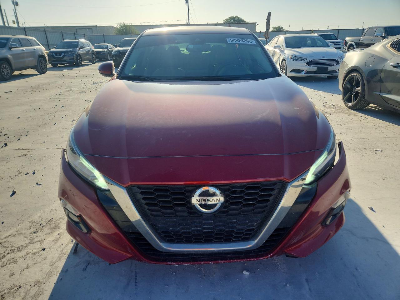 2019 Nissan Altima Sl Красный vin: 1N4BL4EW1KC132549