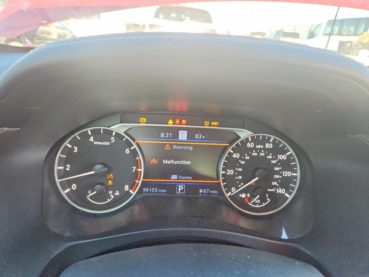 2019 Nissan Altima Sl Красный vin: 1N4BL4EW1KC132549