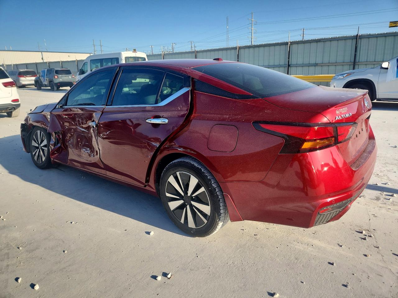 2019 Nissan Altima Sl Красный vin: 1N4BL4EW1KC132549