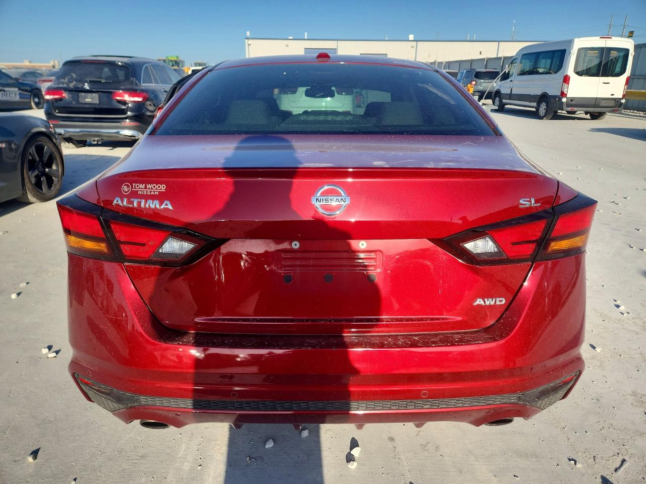 2019 Nissan Altima Sl Красный vin: 1N4BL4EW1KC132549