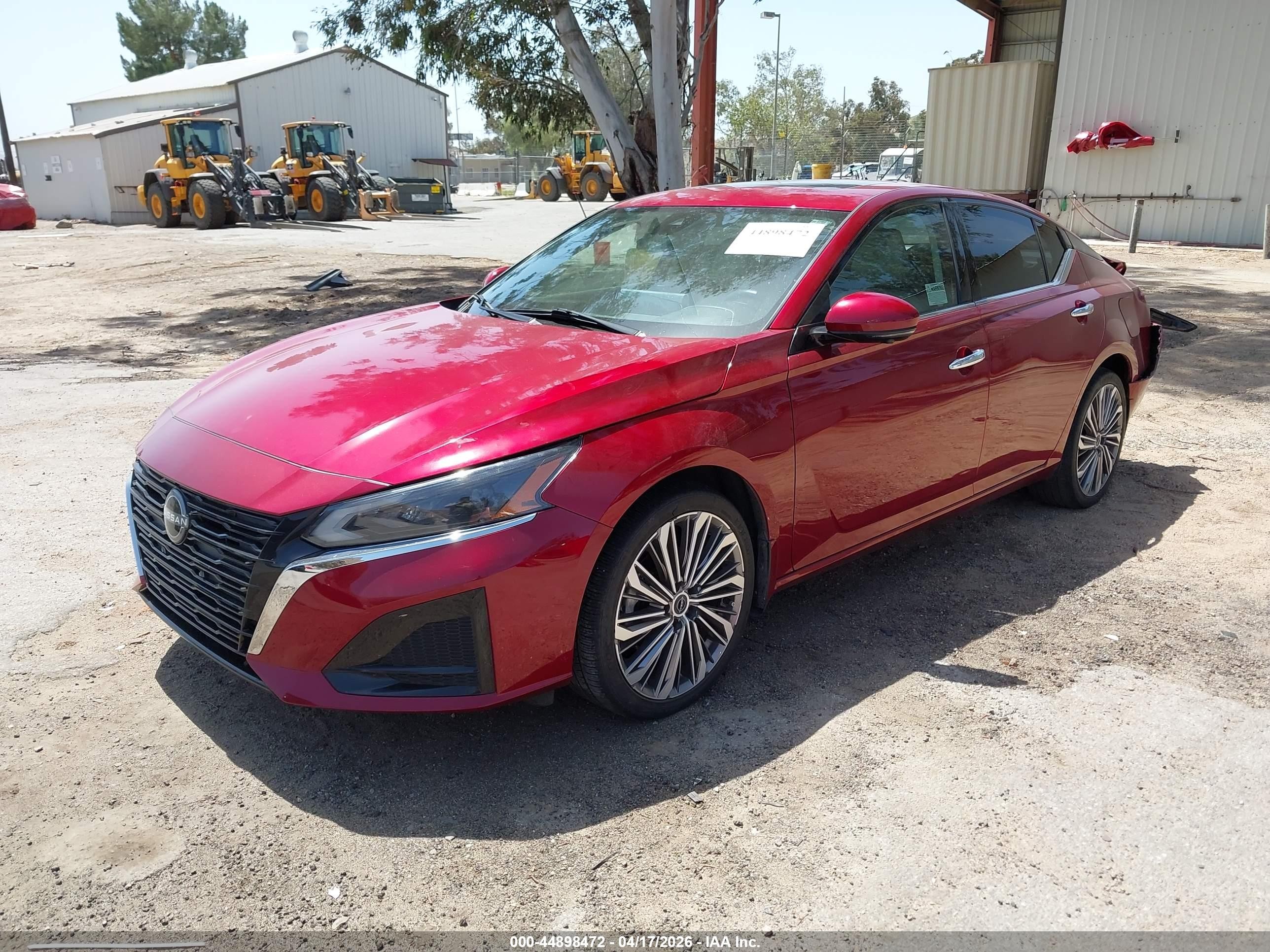2023 Nissan Altima Sl Intelligent Awd Red vin: 1N4BL4EW5PN401423
