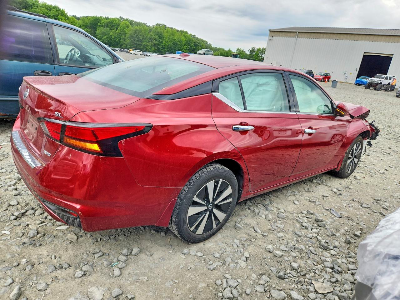 2020 Nissan Altima Sl Red vin: 1N4BL4EW6LC136386