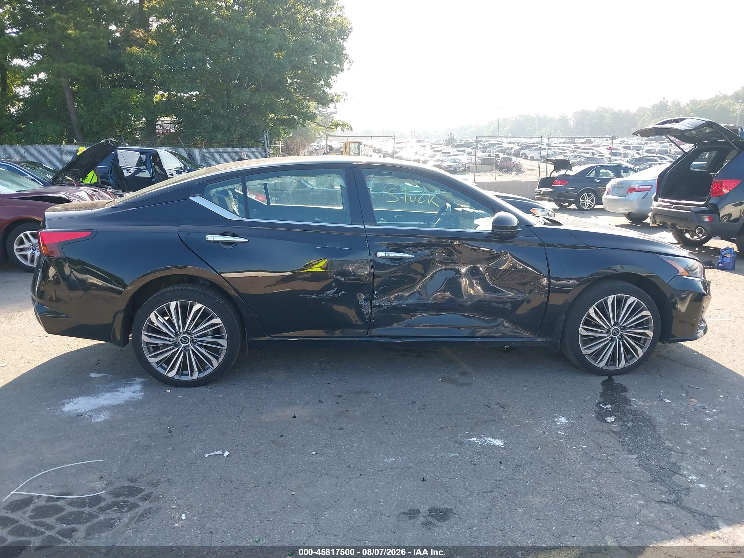 2024 Nissan Altima Sl Intelligent Awd Black vin: 1N4BL4EW8RN418185