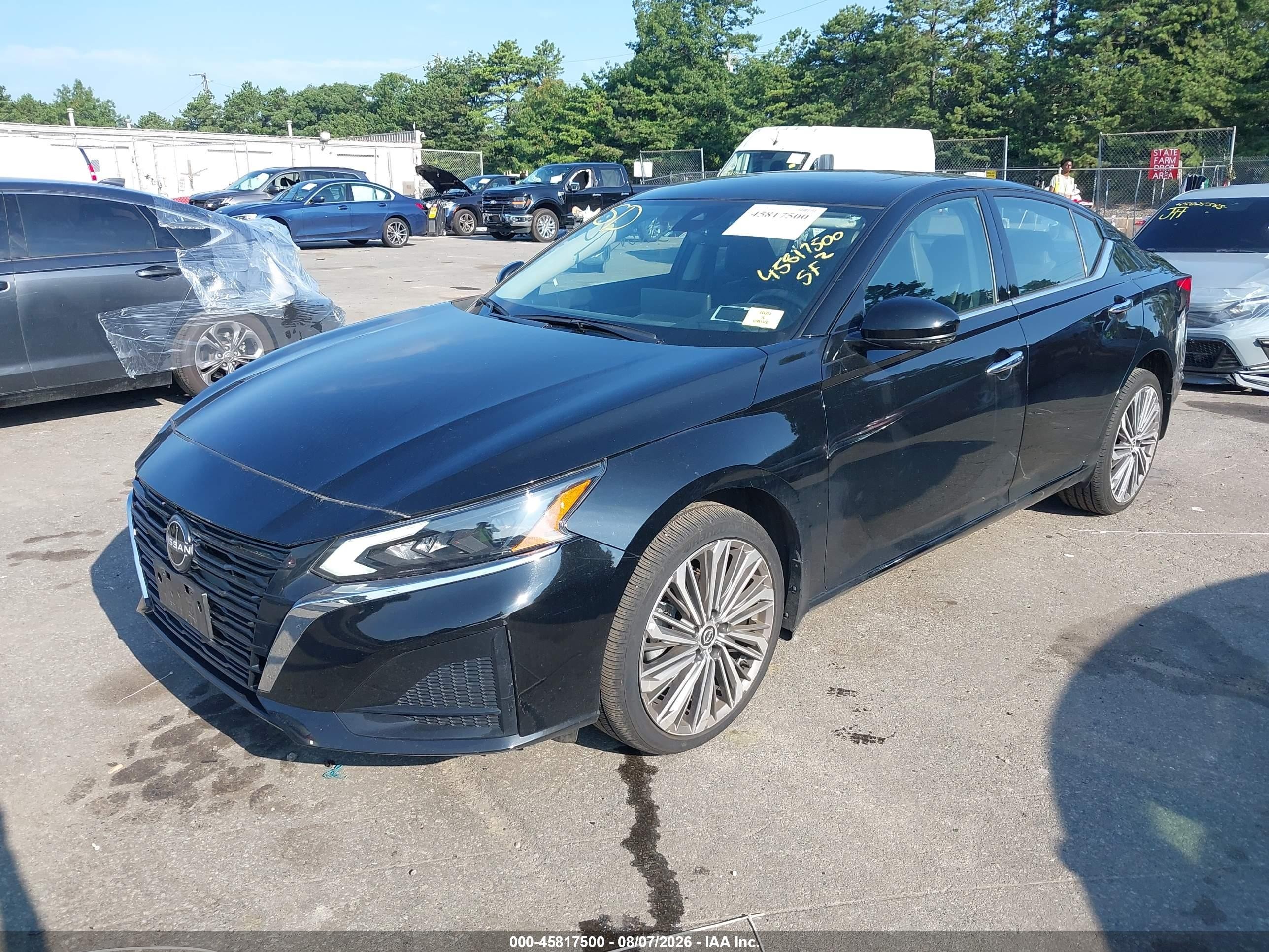 2024 Nissan Altima Sl Intelligent Awd Black vin: 1N4BL4EW8RN418185