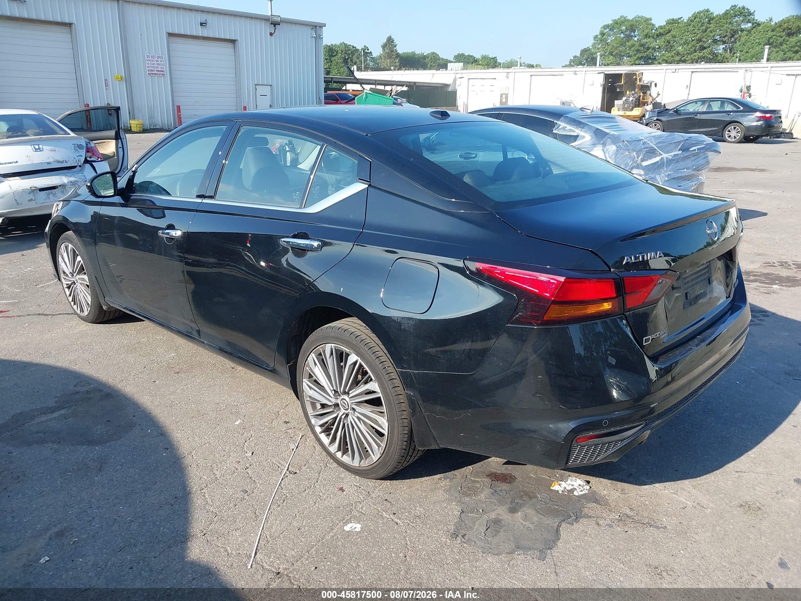 2024 Nissan Altima Sl Intelligent Awd Black vin: 1N4BL4EW8RN418185