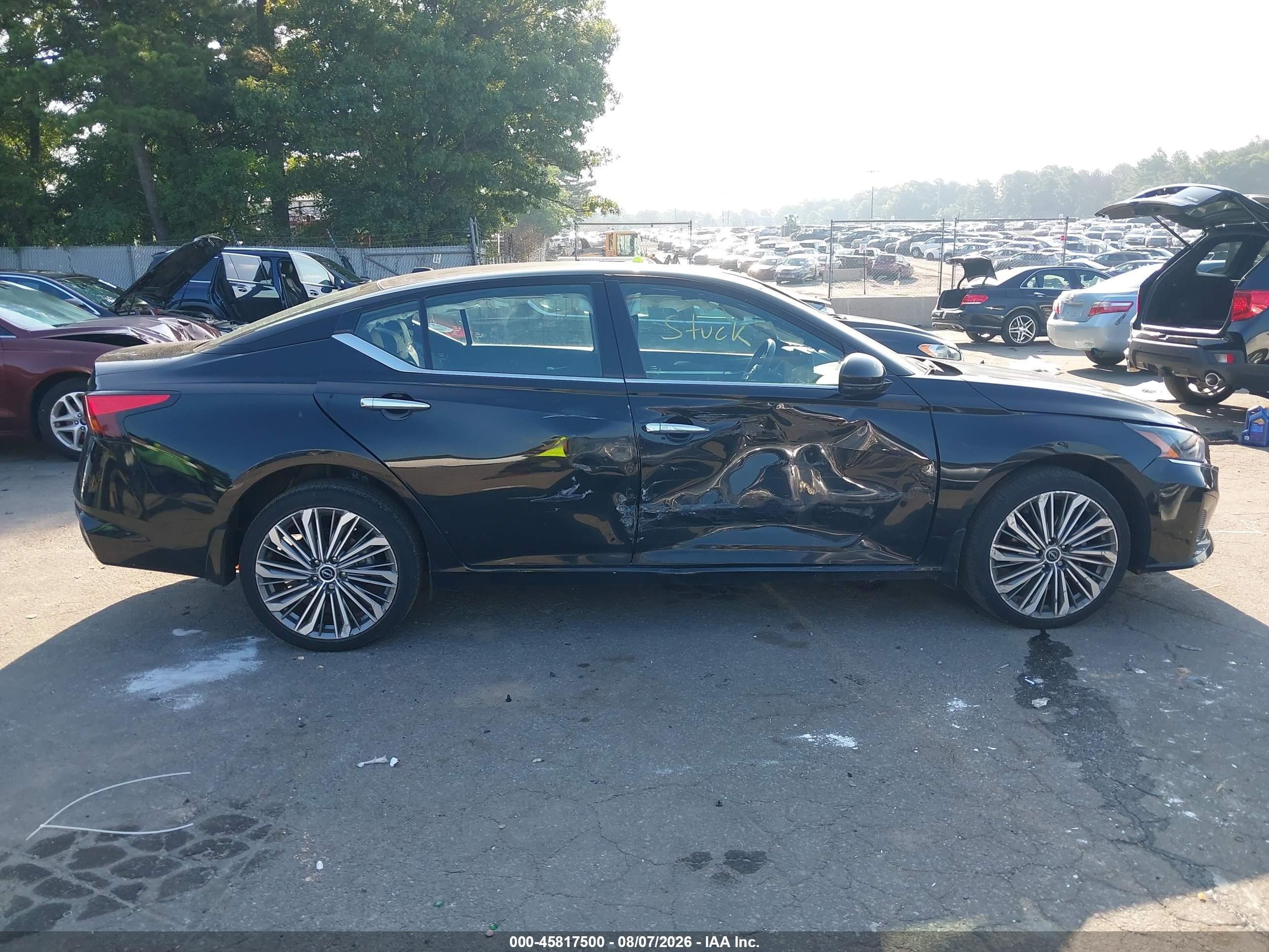 2024 Nissan Altima Sl Intelligent Awd Black vin: 1N4BL4EW8RN418185