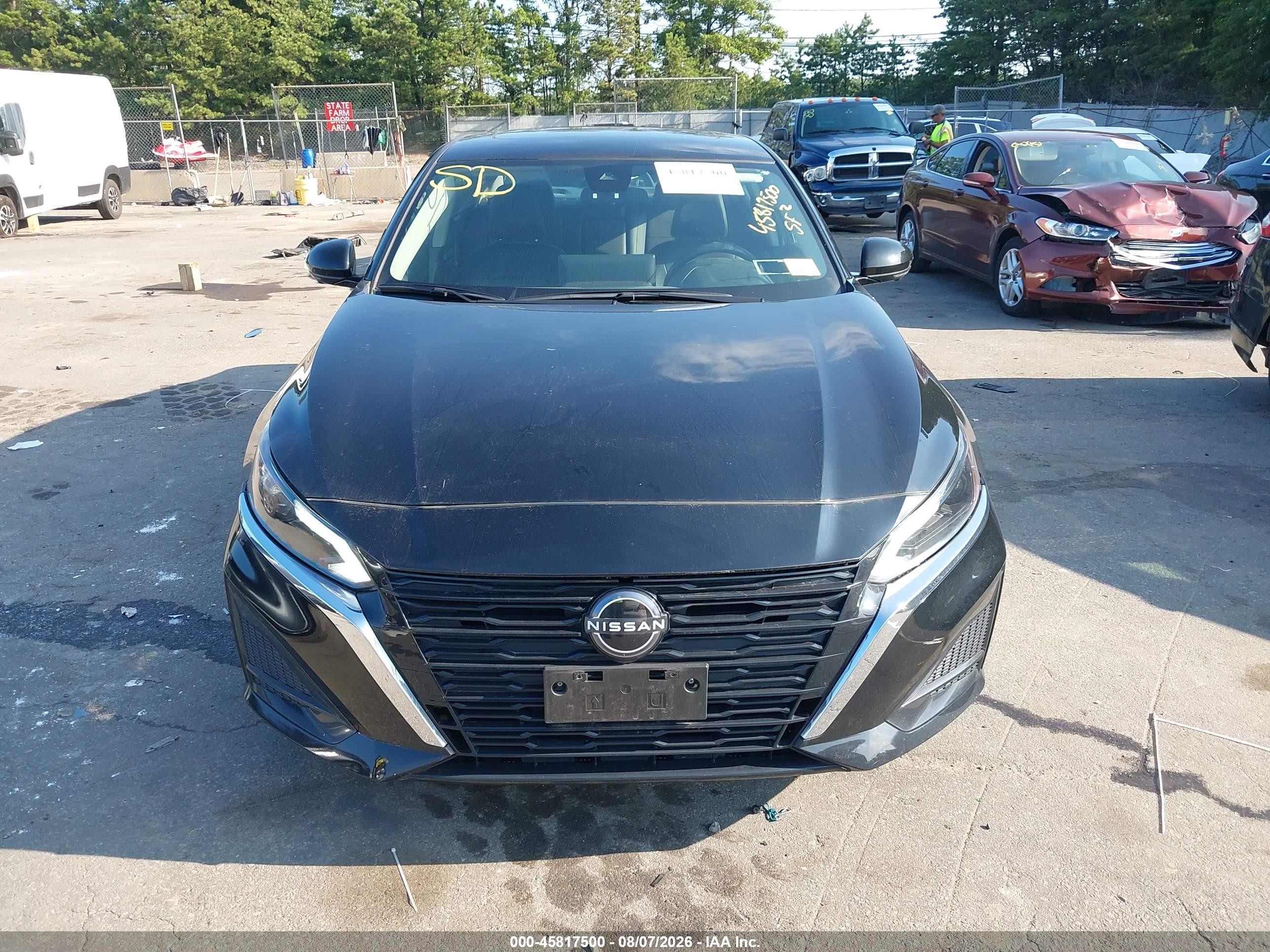 2024 Nissan Altima Sl Intelligent Awd Black vin: 1N4BL4EW8RN418185