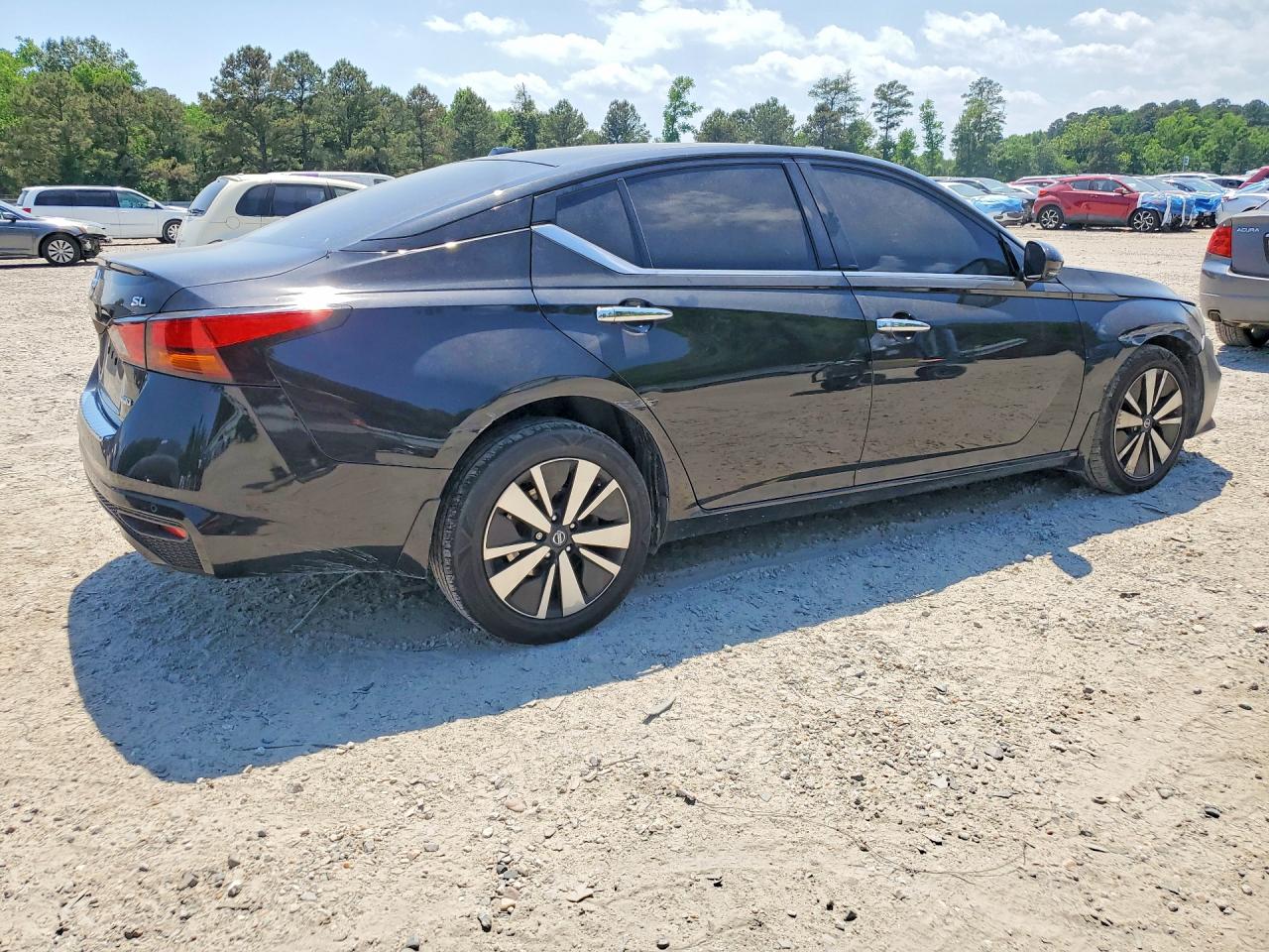 2021 Nissan Altima Sl Черный vin: 1N4BL4EWXMN411795