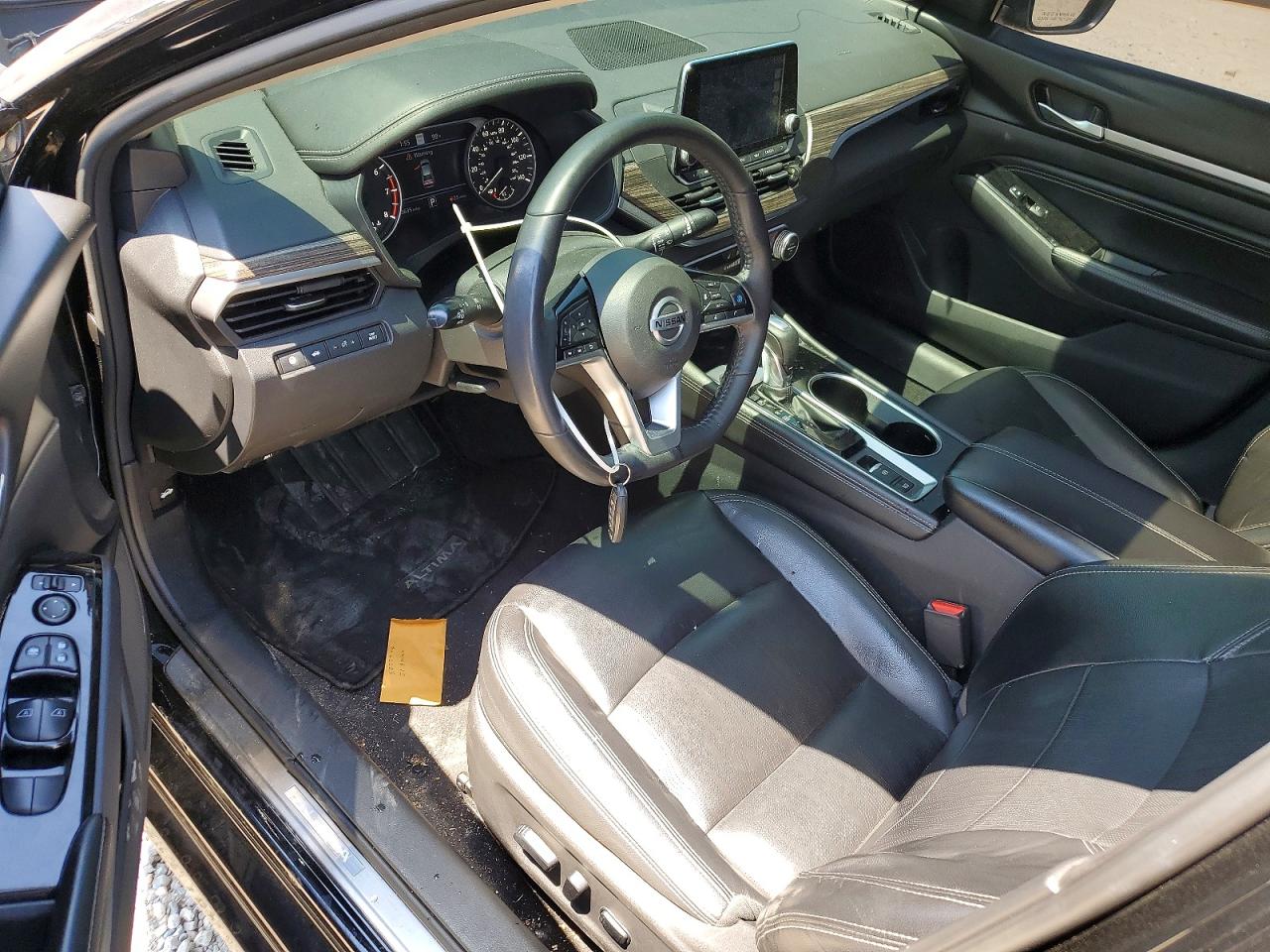 2021 Nissan Altima Sl Черный vin: 1N4BL4EWXMN411795