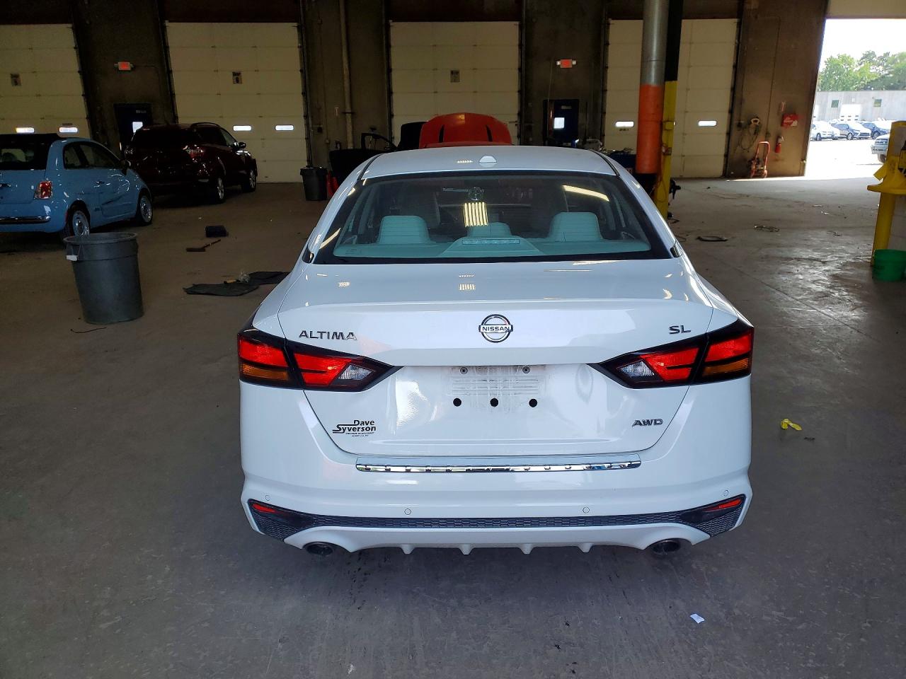 2021 Nissan Altima Sl White vin: 1N4BL4EWXMN414342
