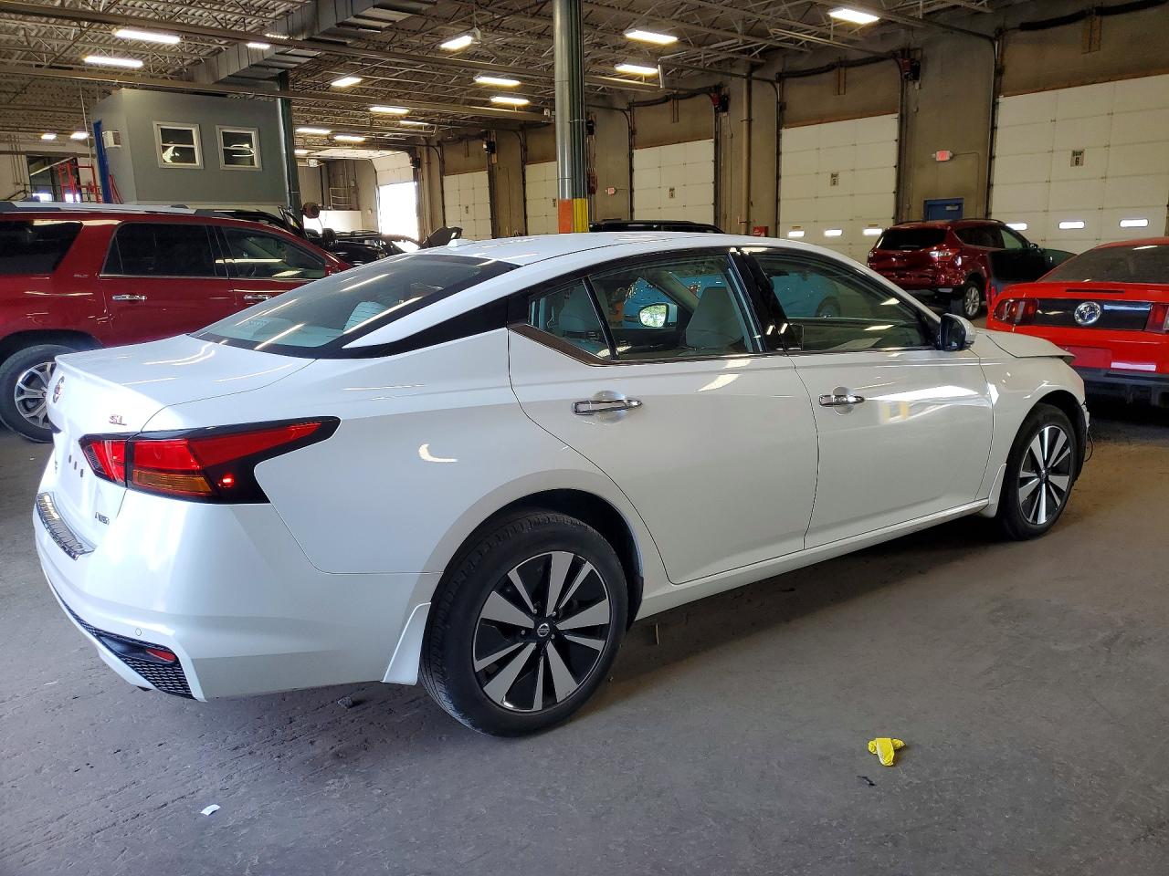 2021 Nissan Altima Sl White vin: 1N4BL4EWXMN414342