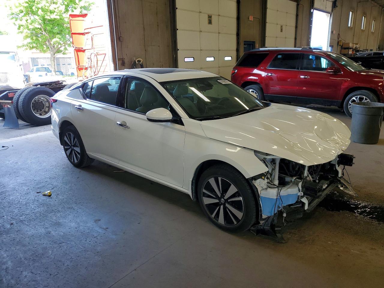 2021 Nissan Altima Sl White vin: 1N4BL4EWXMN414342