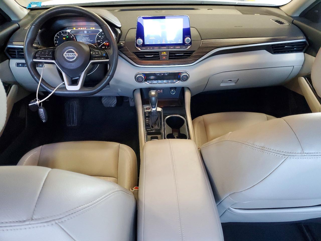 2021 Nissan Altima Sl White vin: 1N4BL4EWXMN414342