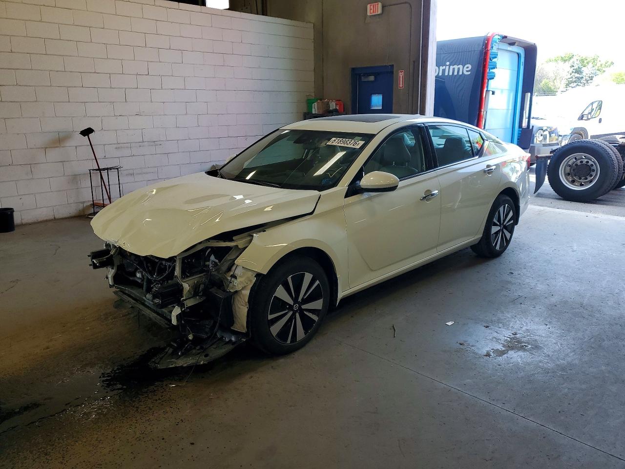 2021 Nissan Altima Sl Белый vin: 1N4BL4EWXMN414342