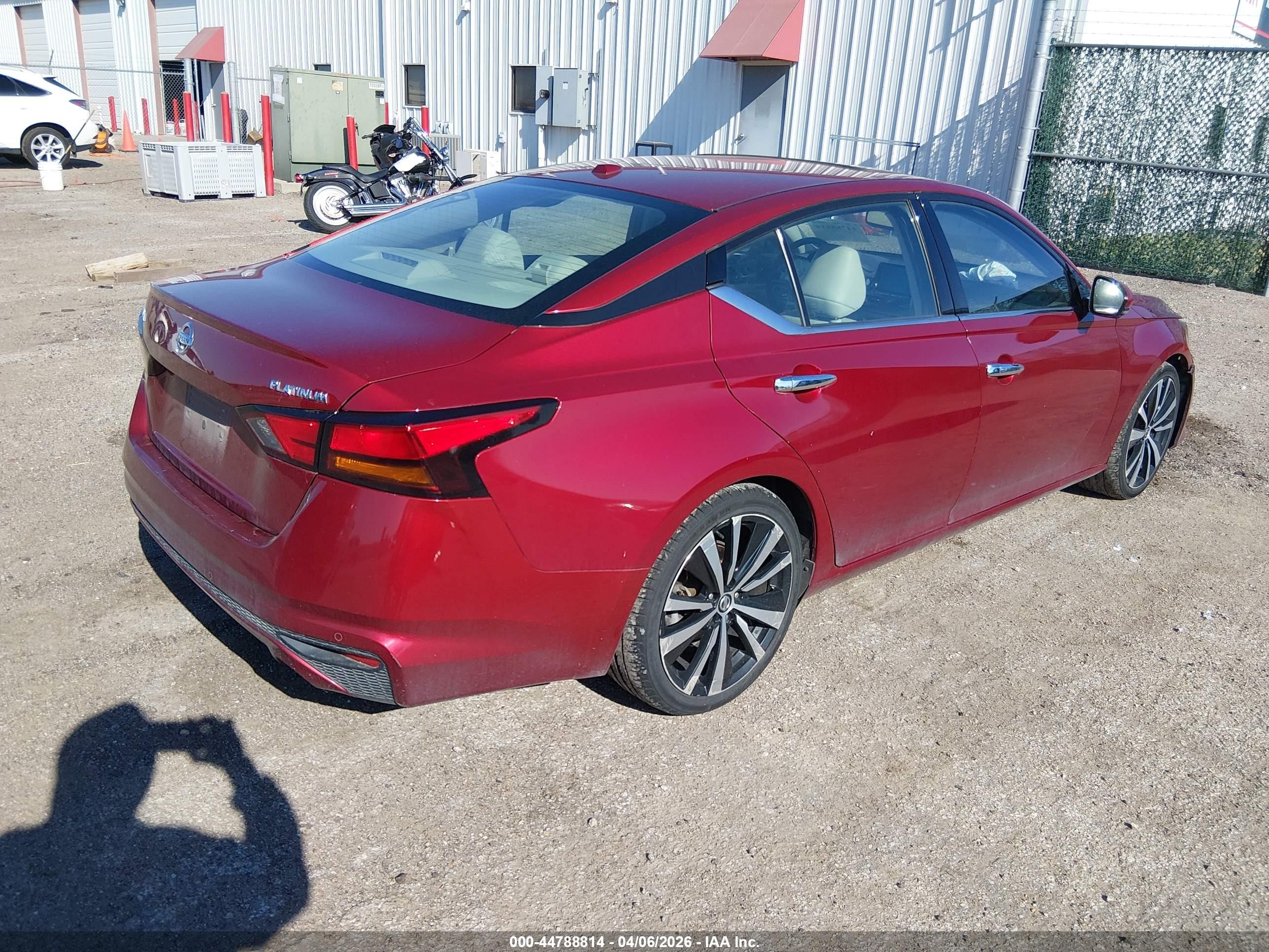 2019 Nissan Altima 2.5 Platinum Red vin: 1N4BL4FV2KC108699