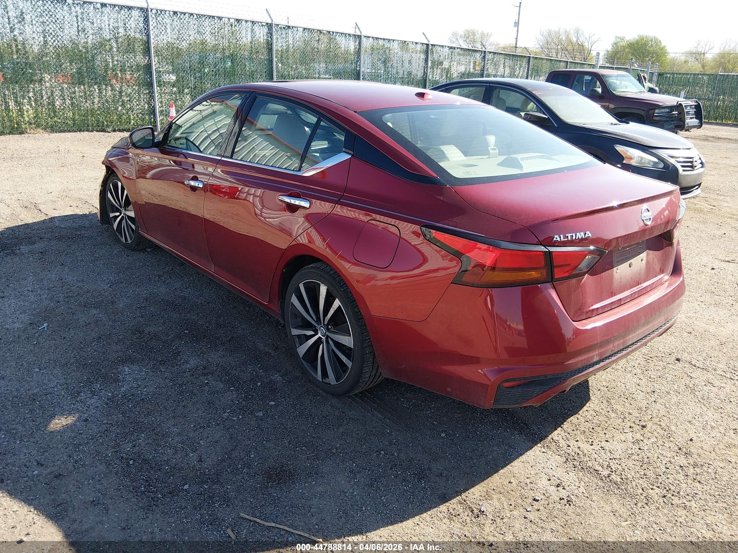 2019 Nissan Altima 2.5 Platinum Red vin: 1N4BL4FV2KC108699