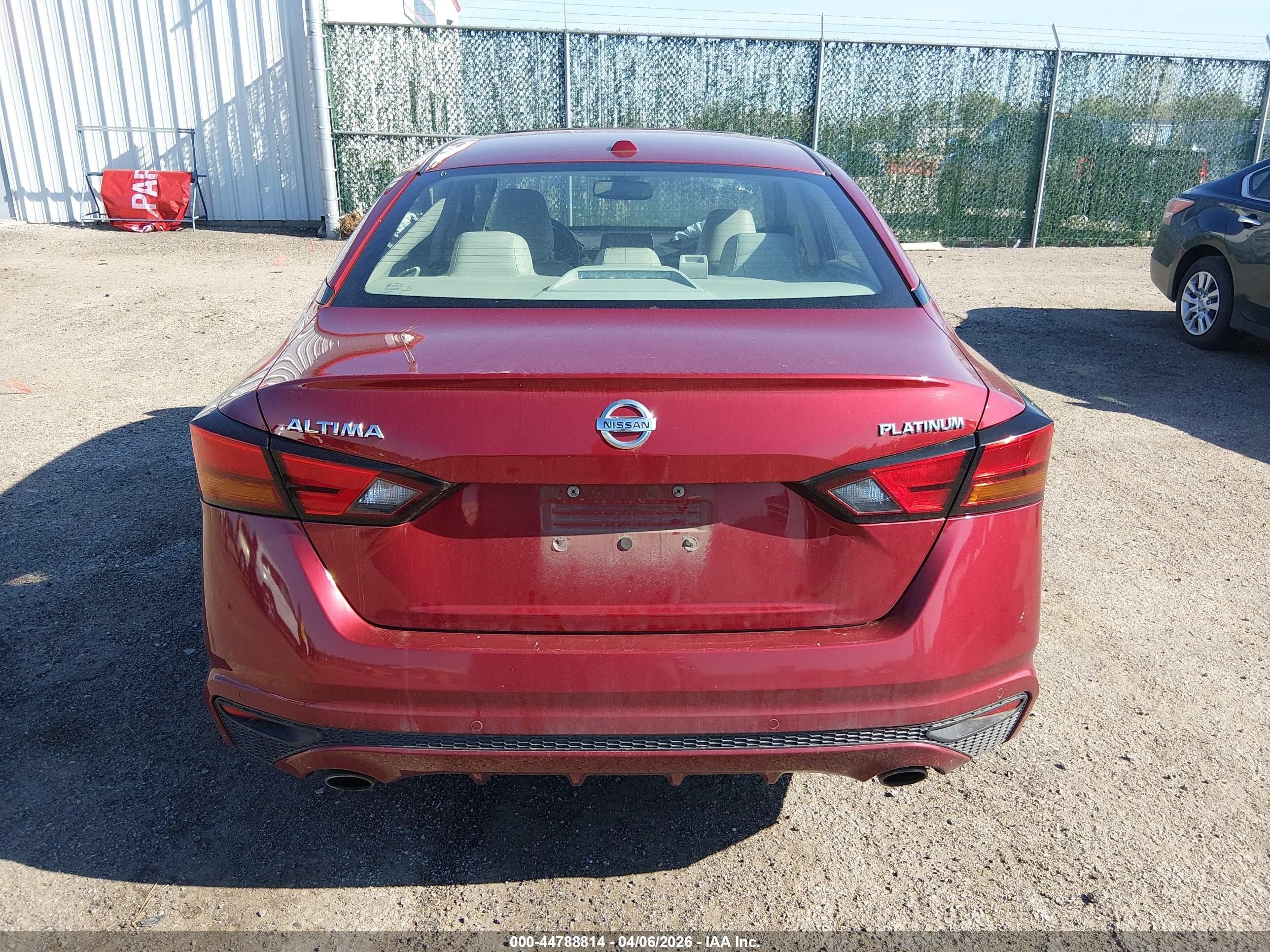 2019 Nissan Altima 2.5 Platinum Red vin: 1N4BL4FV2KC108699