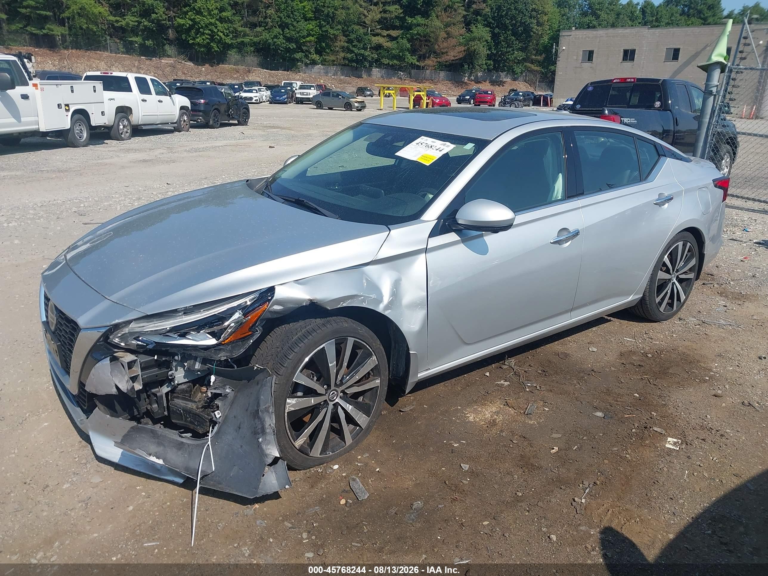 2019 Nissan Altima 2.5 Platinum Silver vin: 1N4BL4FW7KC151007