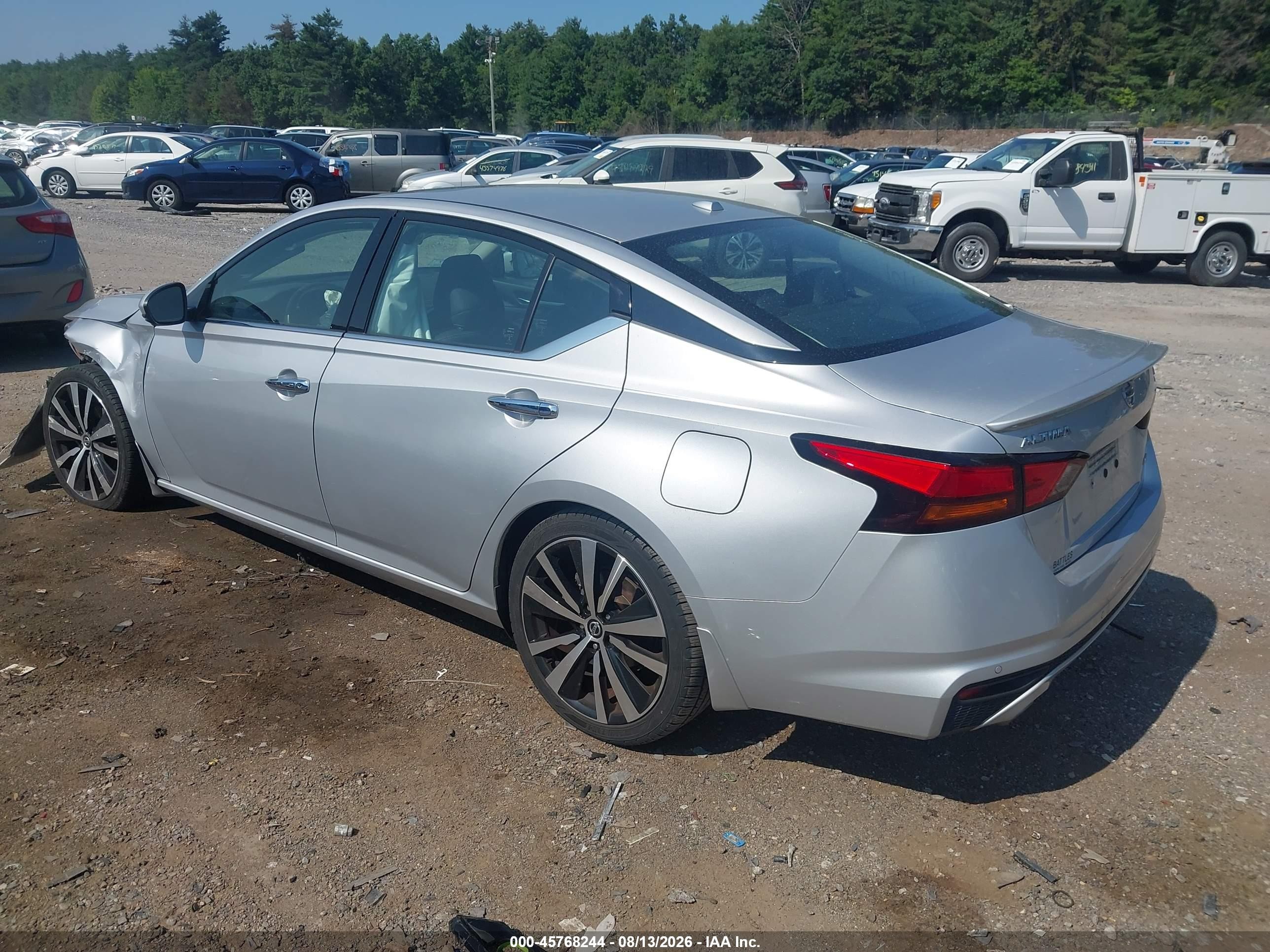 2019 Nissan Altima 2.5 Platinum Silver vin: 1N4BL4FW7KC151007