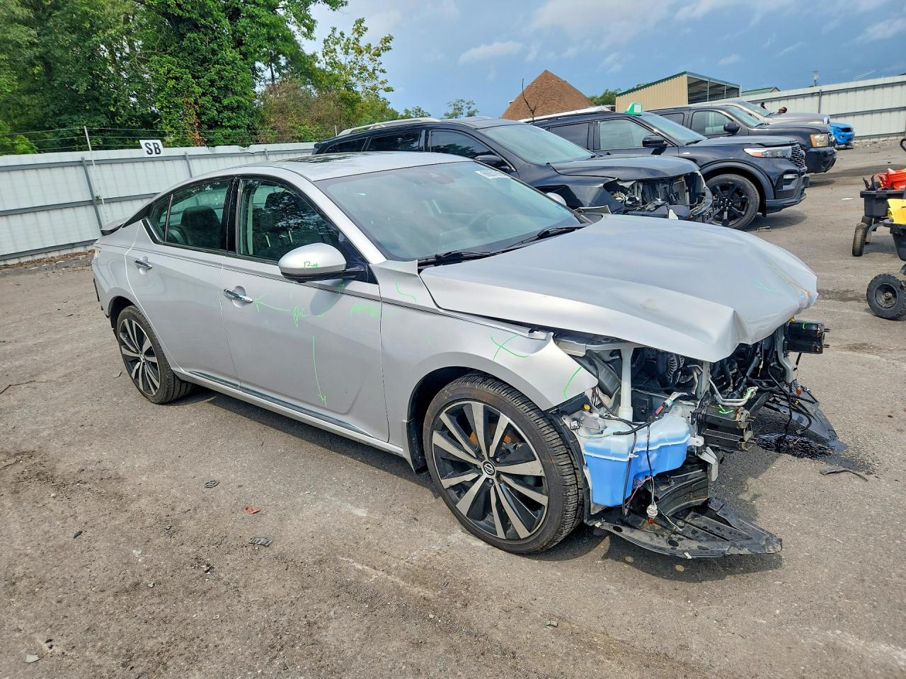 2020 Nissan Altima Platinum Silver vin: 1N4BL4FWXLC174122