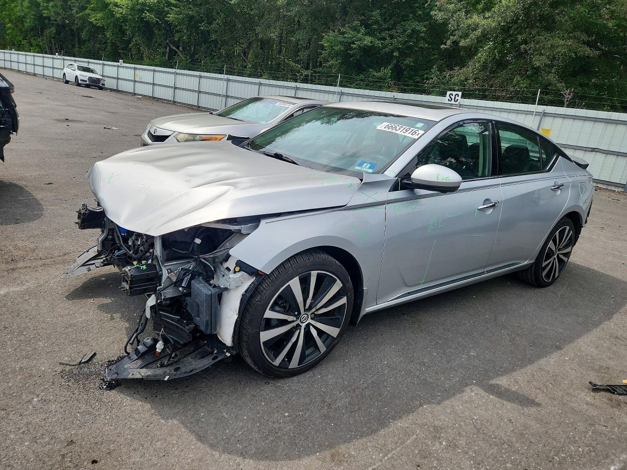 2020 Nissan Altima Platinum Silver vin: 1N4BL4FWXLC174122