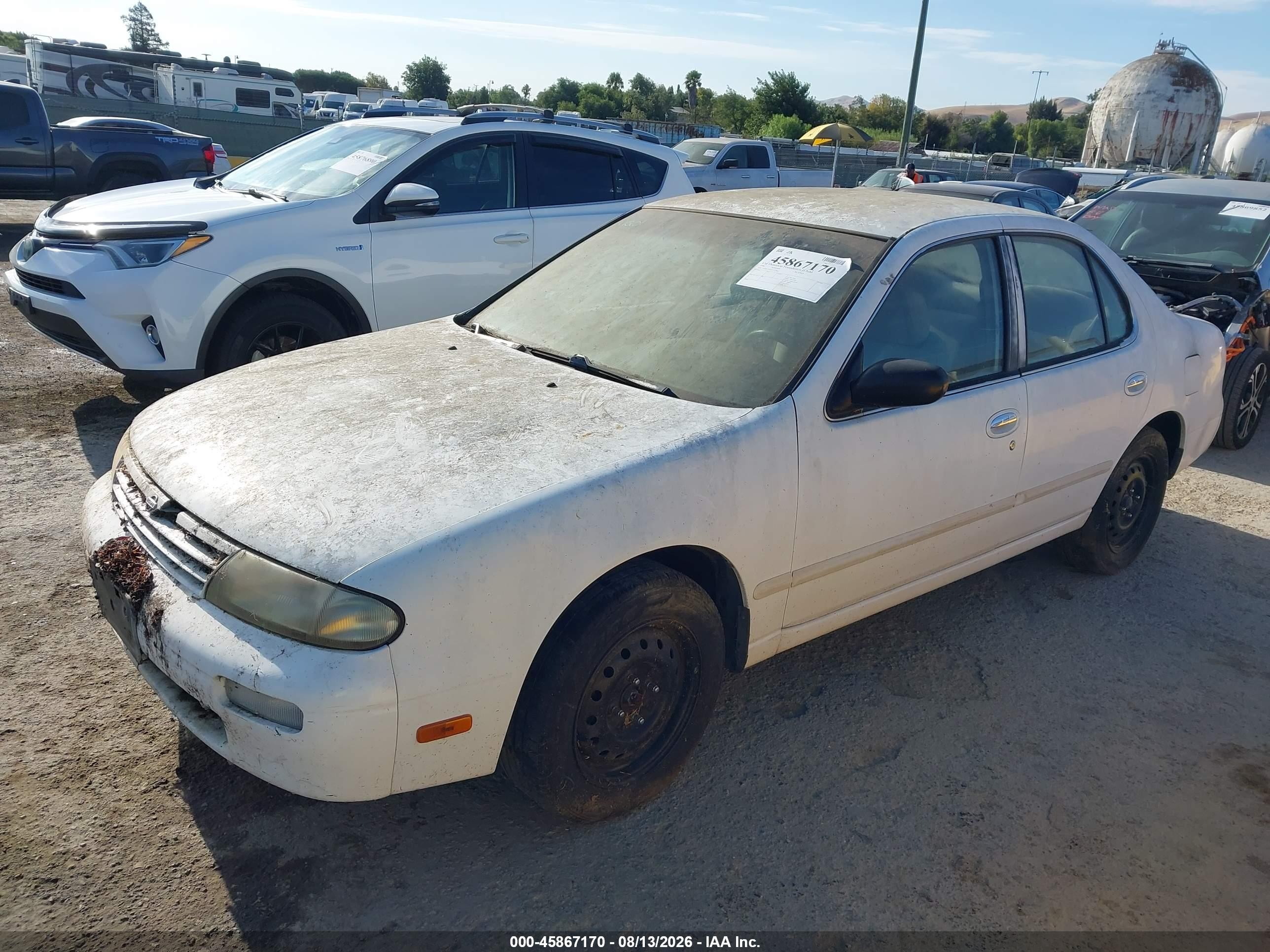 1996 Nissan Altima Xe/gxe/se/gle Белый vin: 1N4BU31D0TC157844