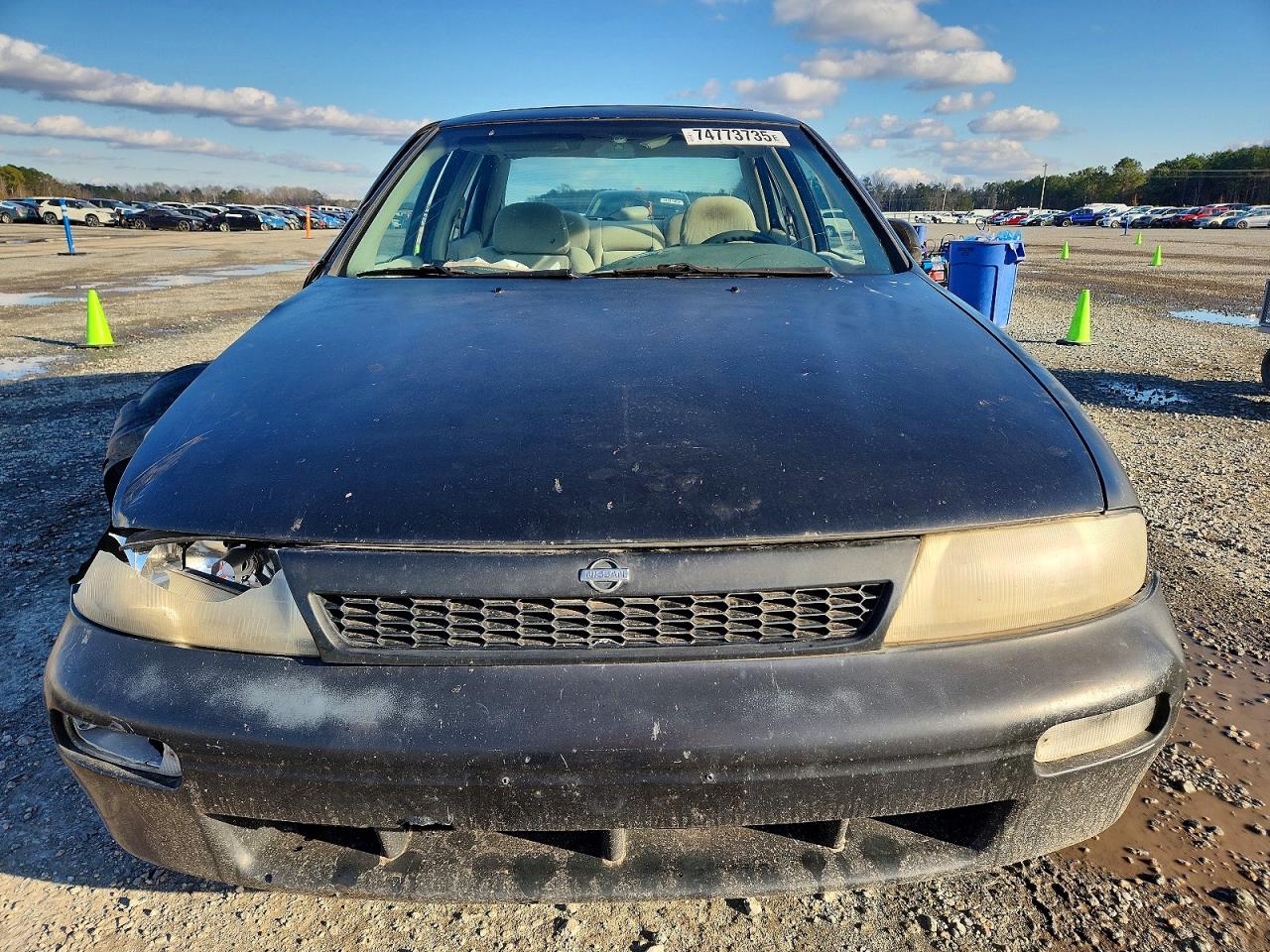 1996 Nissan Altima Xe Черный vin: 1N4BU31D1TC127851