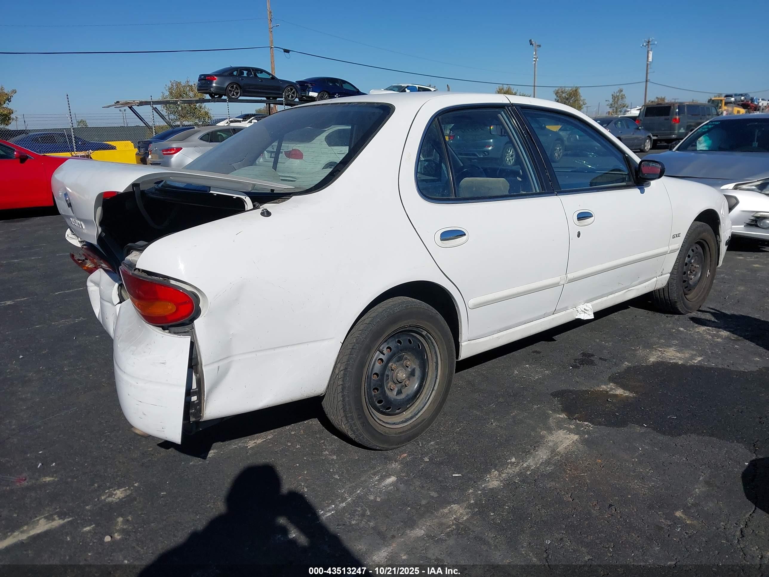 1994 Nissan Altima Xe/gxe/se/gle White vin: 1N4BU31D4RC223773