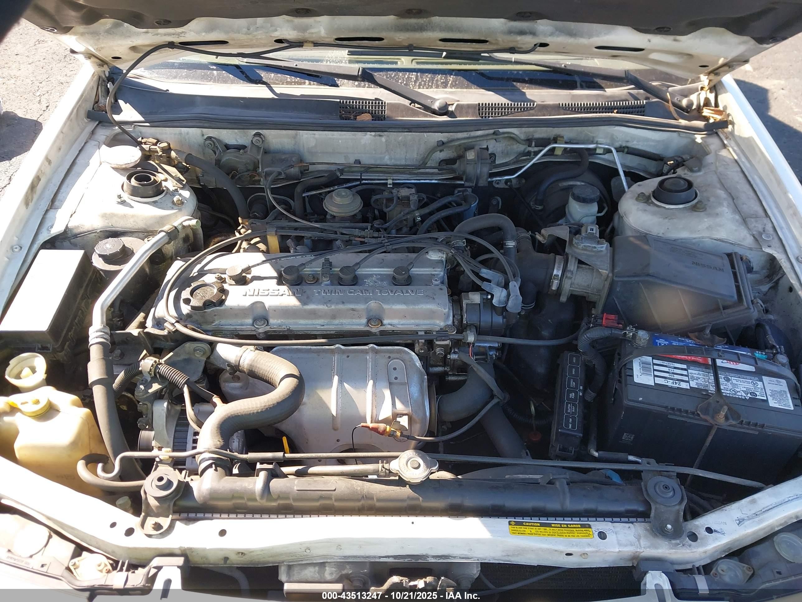 1994 Nissan Altima Xe/gxe/se/gle White vin: 1N4BU31D4RC223773