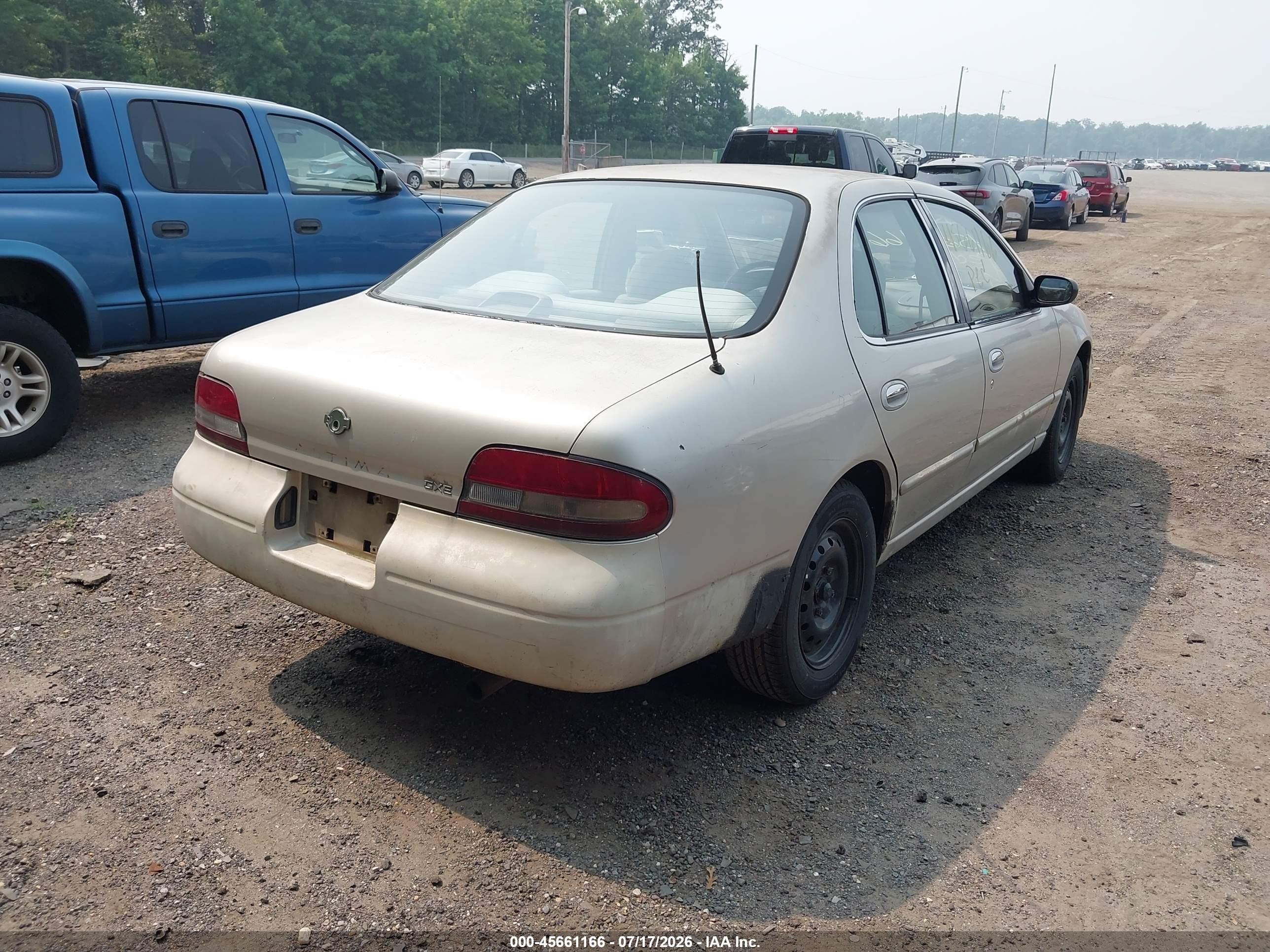 1997 Nissan Altima Gle/gxe/se/xe Beige vin: 1N4BU31D4VC128401