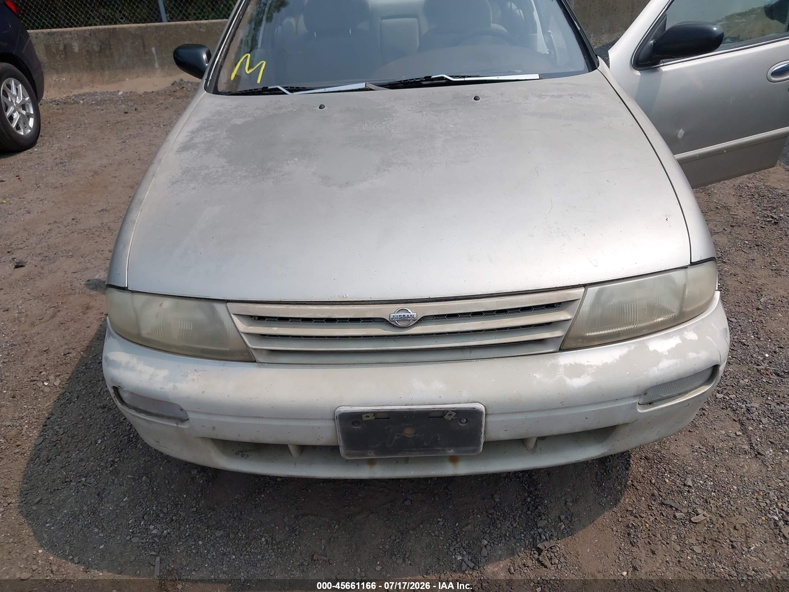 1997 Nissan Altima Gle/gxe/se/xe Beige vin: 1N4BU31D4VC128401