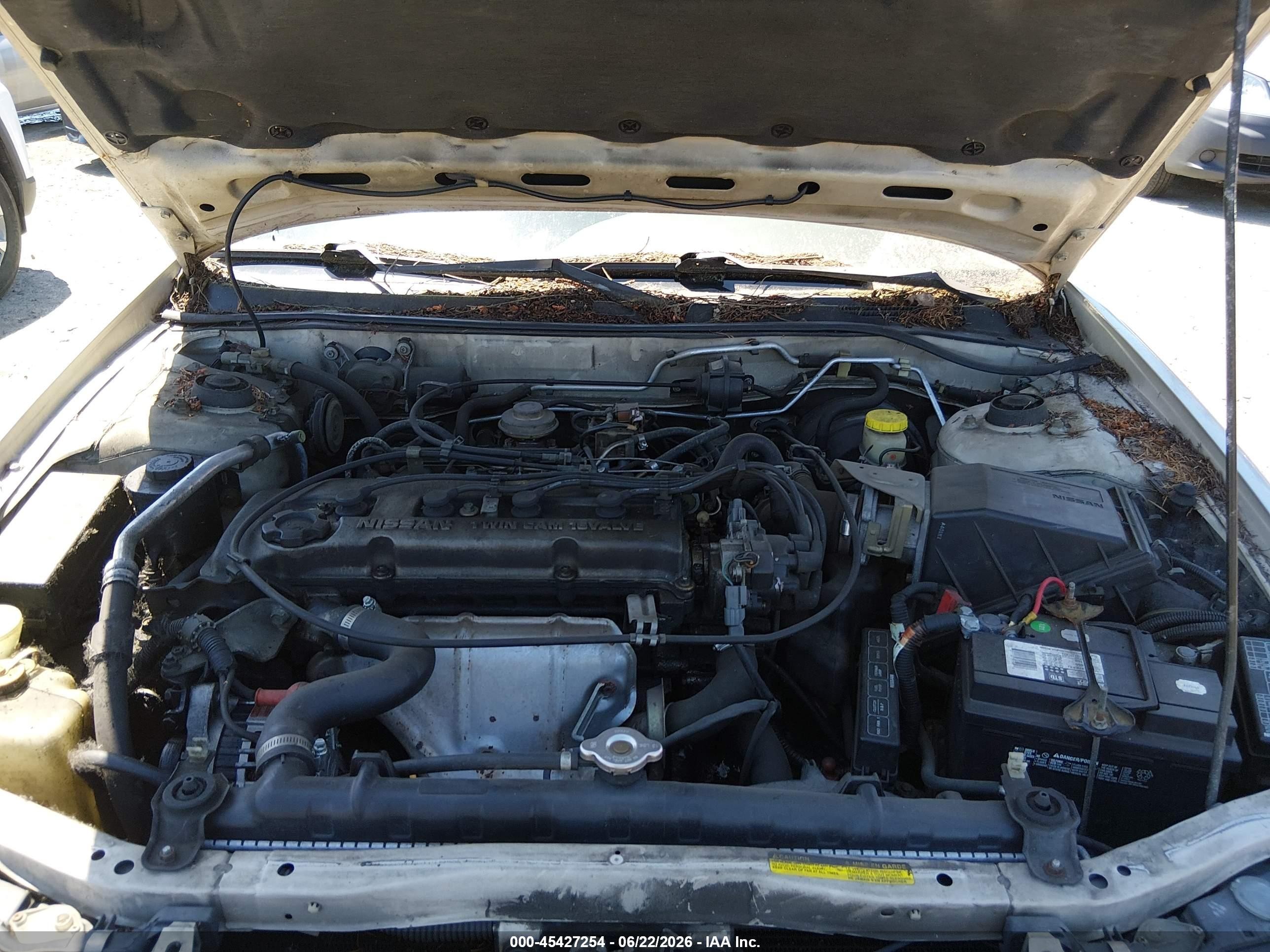 1997 Nissan Altima Gle/gxe/se/xe Brown vin: 1N4BU31D4VC259506