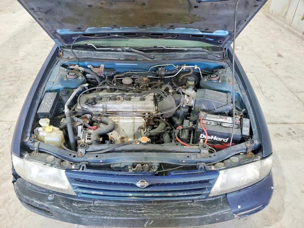 1997 Nissan Altima Xe Blue vin: 1N4BU31D5VC139049